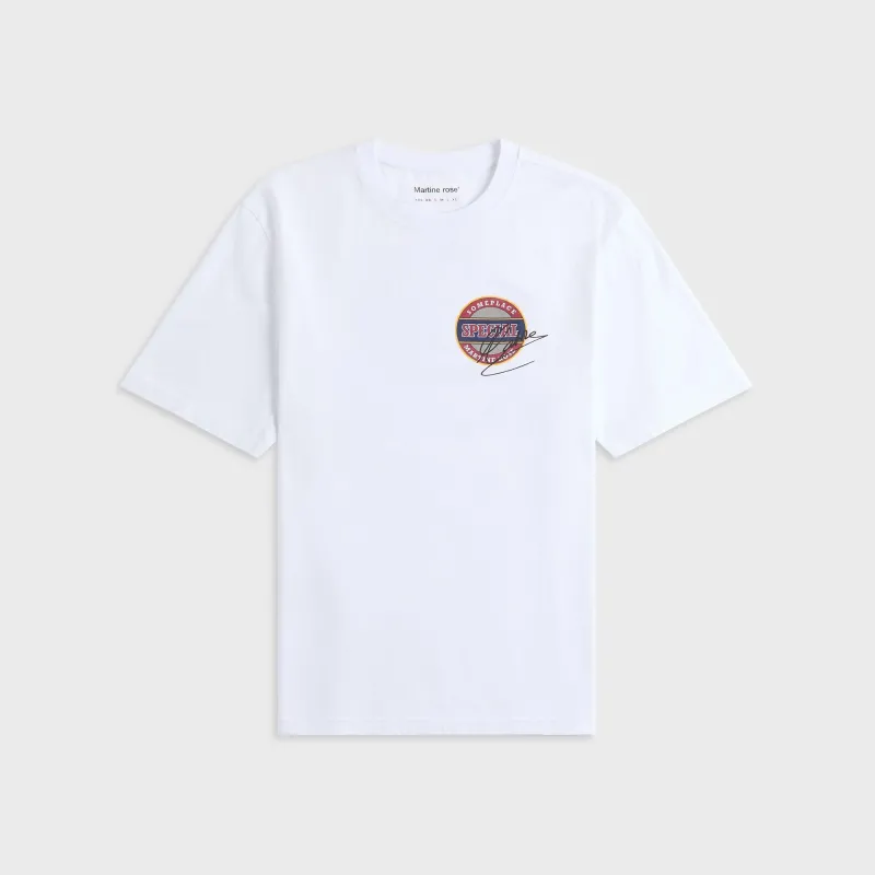 Martine Rose Classic Graphic Tee - White made by Martine Rose