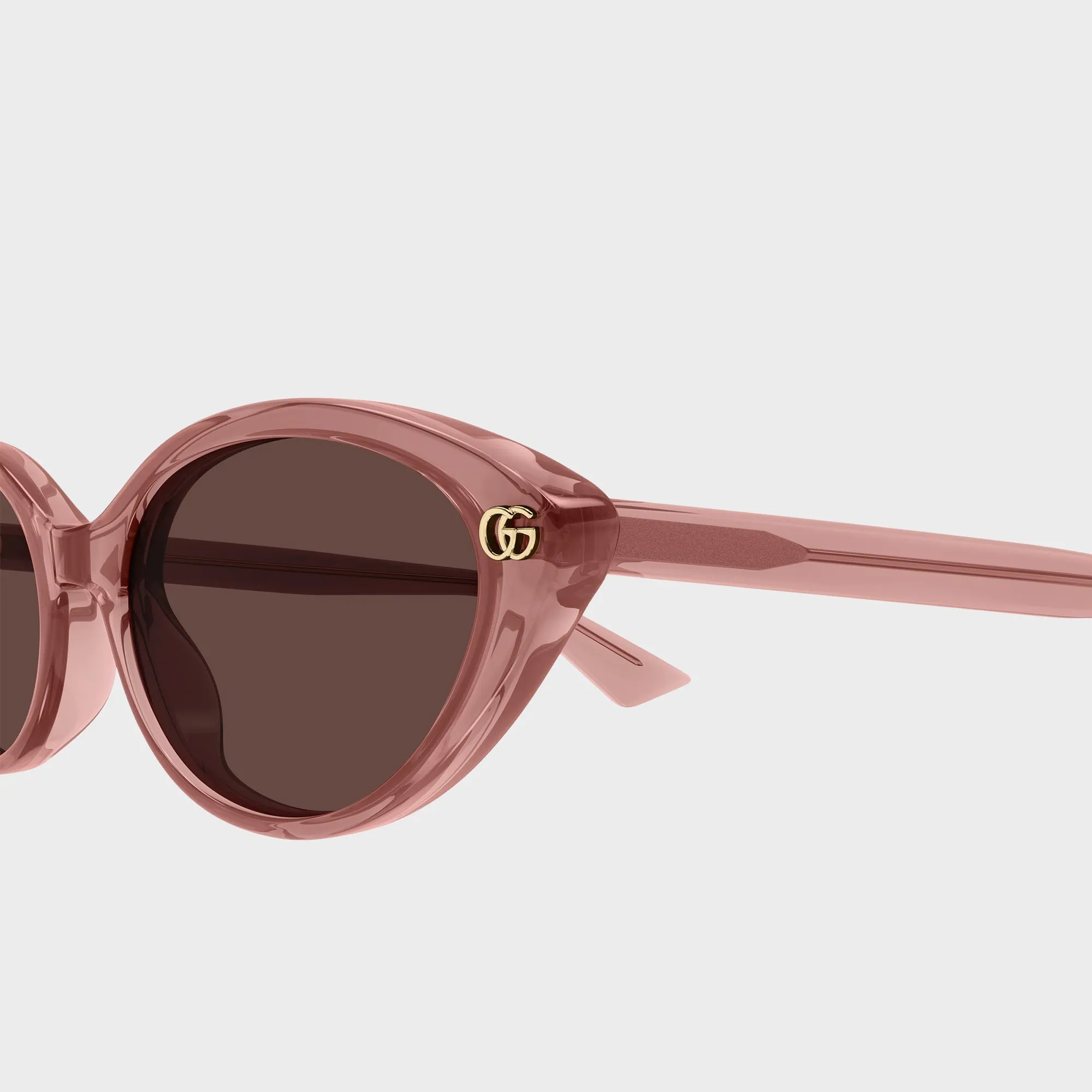 Gucci GG2110S Cat-Eye Sunglasses - Pink / Brown sold by Kith product image thumbnail 3