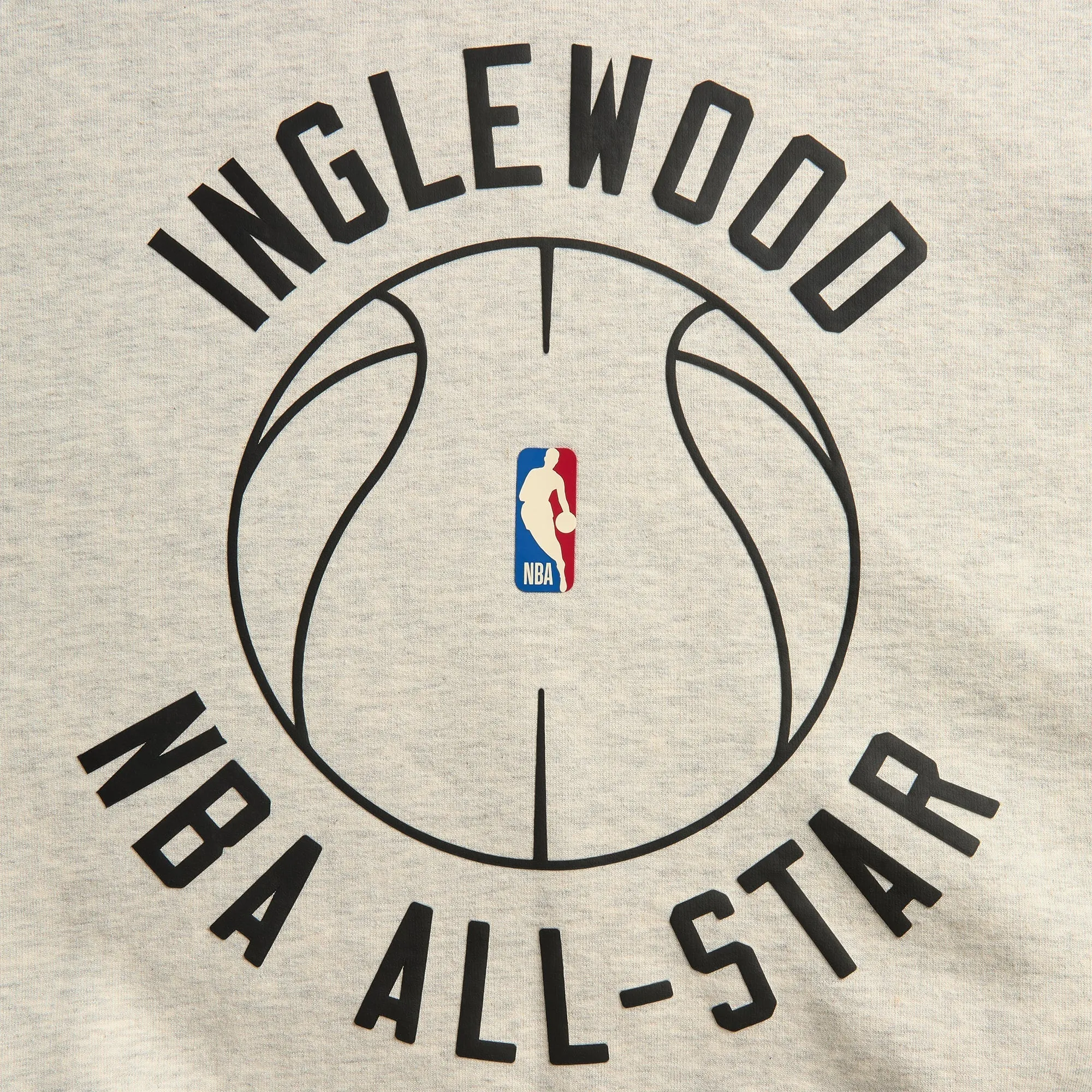 Essentials Inglewood x All Star Weekend '26 90s Hoodie - Oatmeal Heather sold by Kith product image thumbnail 3