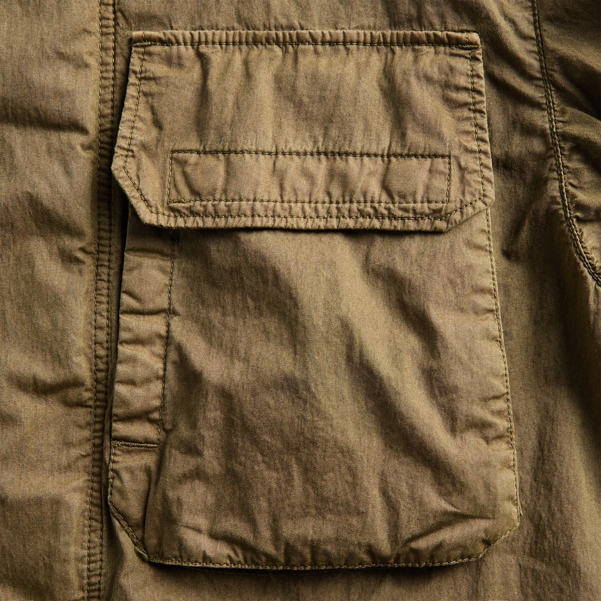 C.P. Company 50 Fili Wax Field Jacket - Dried Herb sold by Kith product image thumbnail 3