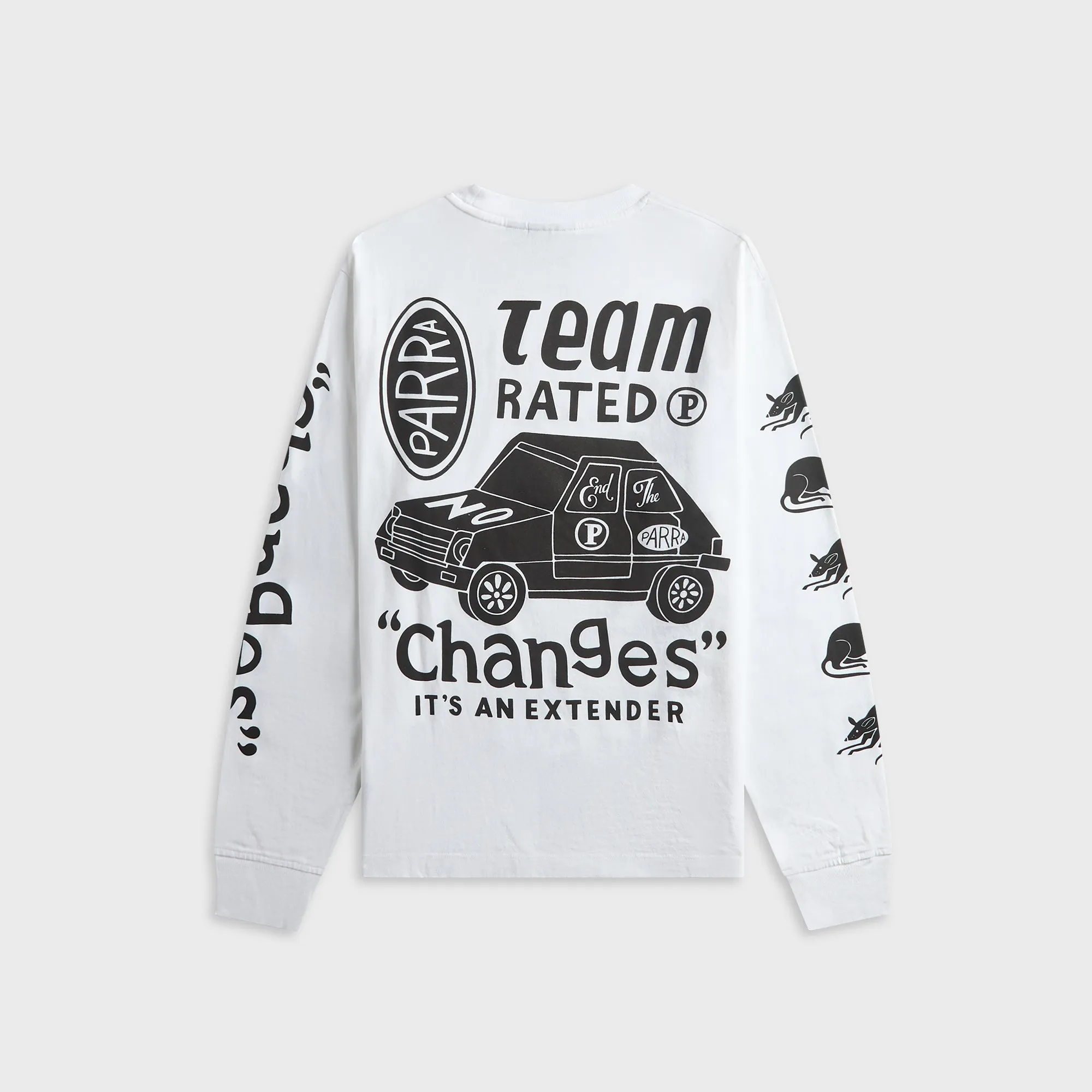 by Parra Team Changes Long Sleeve Tee - White sold by Kith product image thumbnail 2