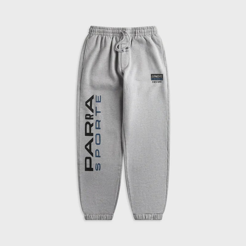 by Parra Sporte Sweatpant - Heather Grey made by by Parra