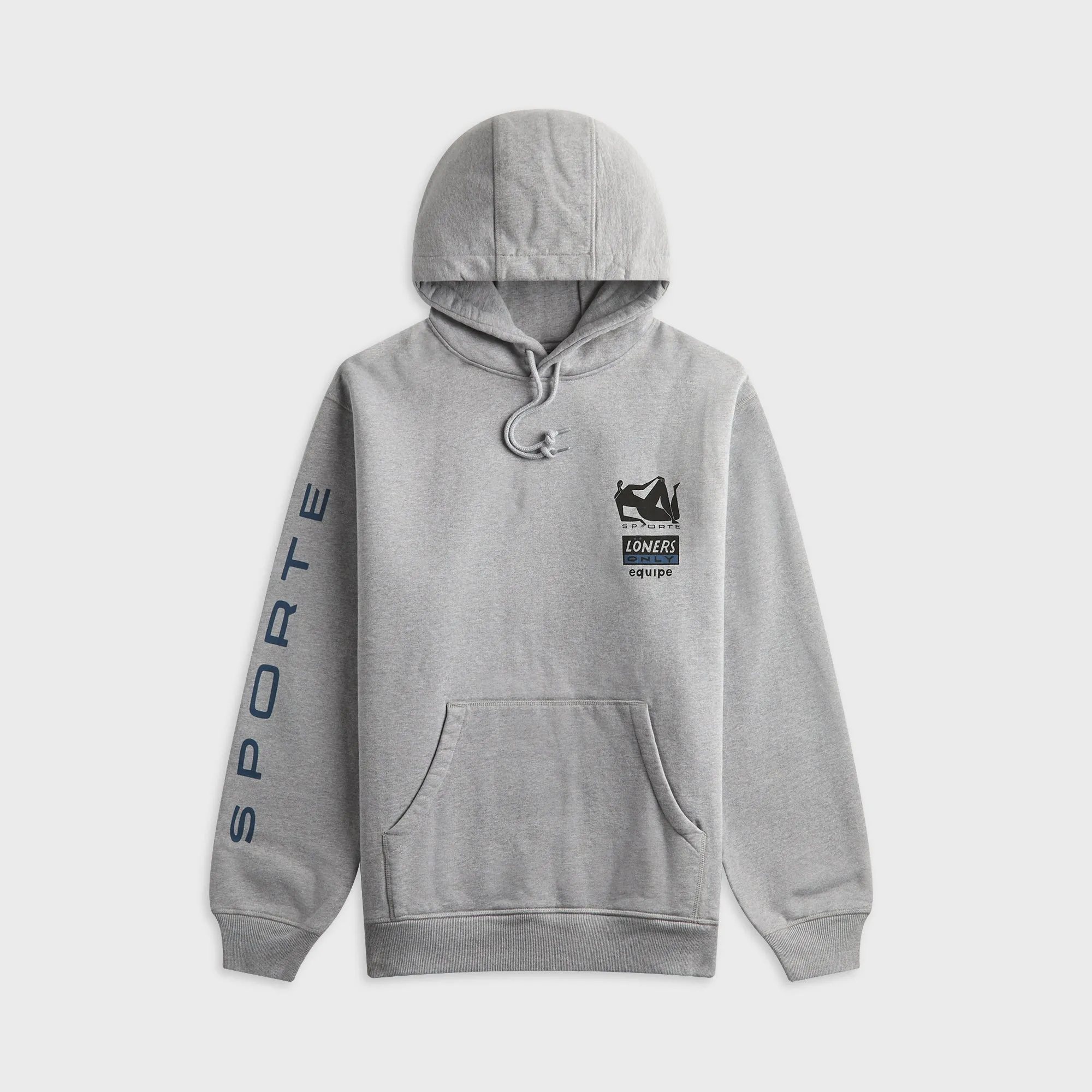 by Parra Sporte Hooded Sweatshirt - Heather Grey sold by Kith