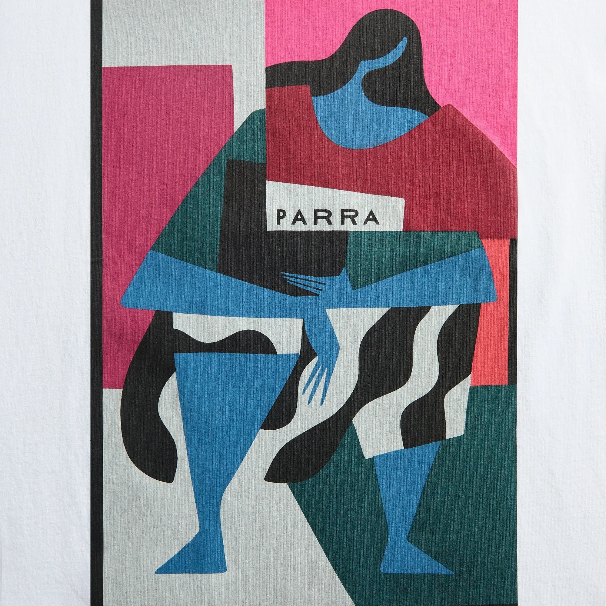 by Parra Reading The Square Tee - White sold by Kith product image thumbnail 3