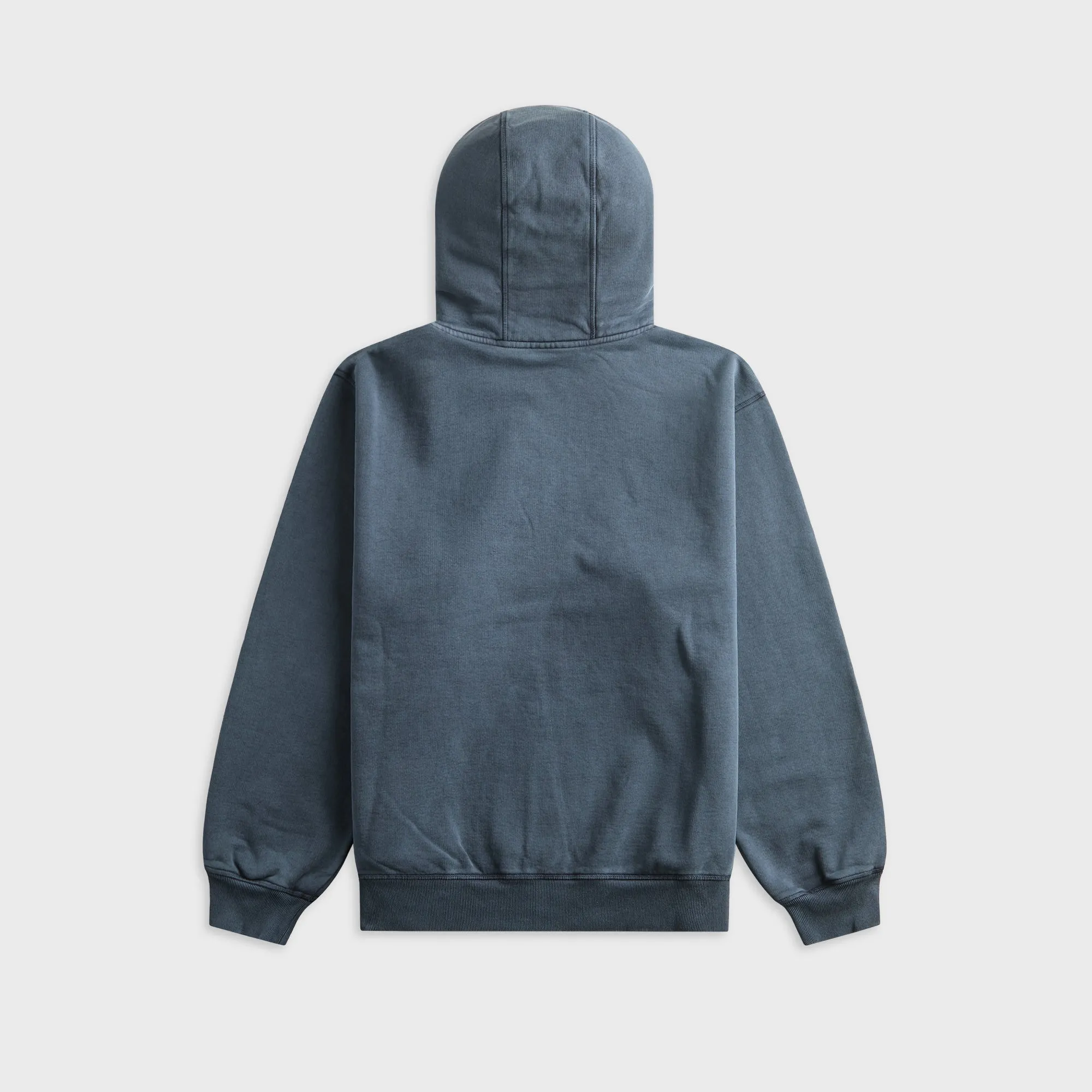 by Parra Not Fade Away Zip Hooded Sweatshirt - Washed Dark Grey sold by Kith product image thumbnail 2