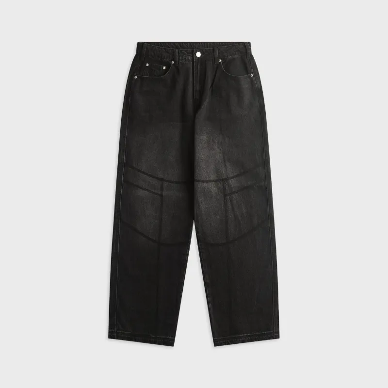 by Parra Moto Stitcher Pant - Black made by by Parra