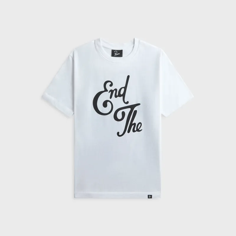 by Parra End The Loungechair Tee - White made by by Parra