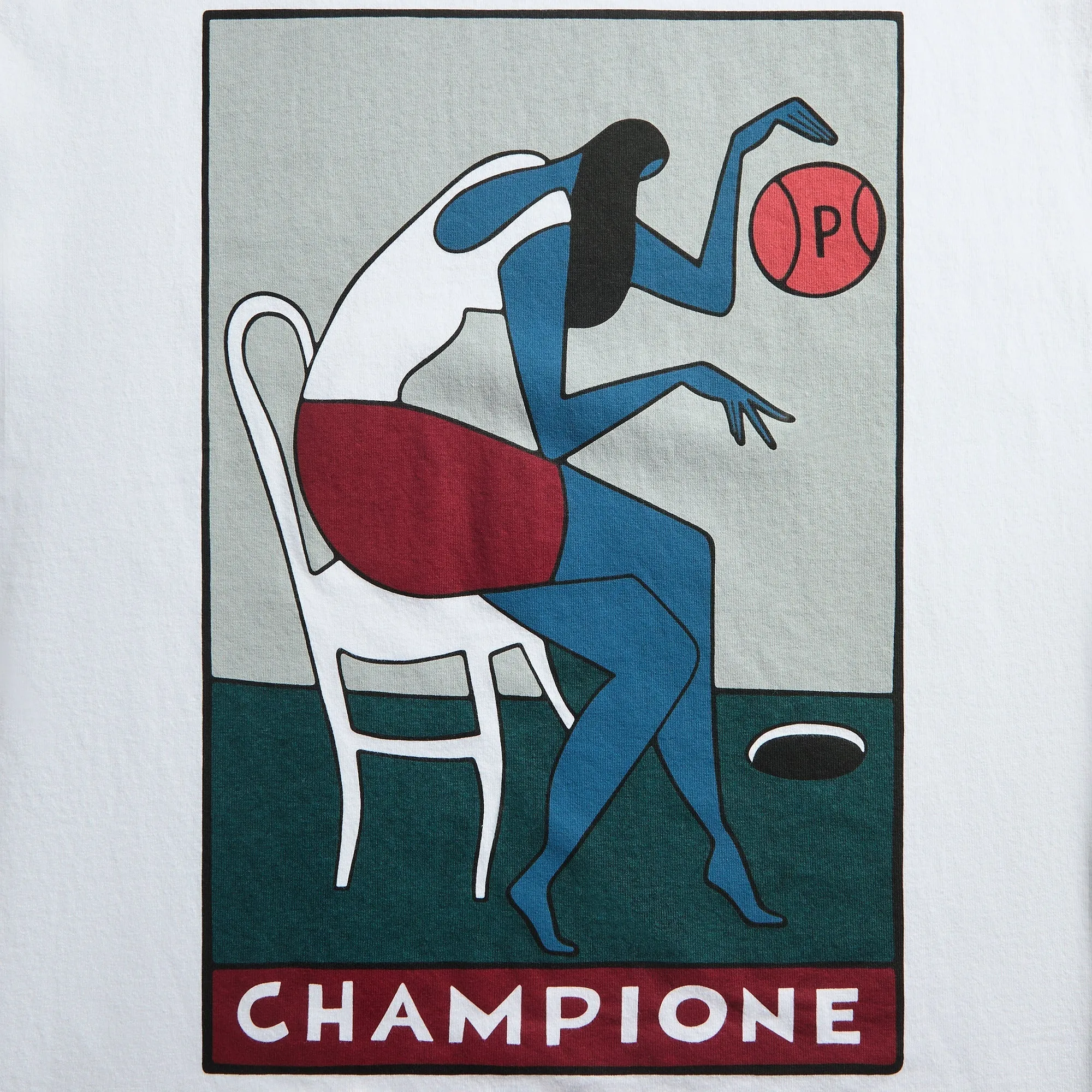 by Parra Champione Tee - White sold by Kith product image thumbnail 3