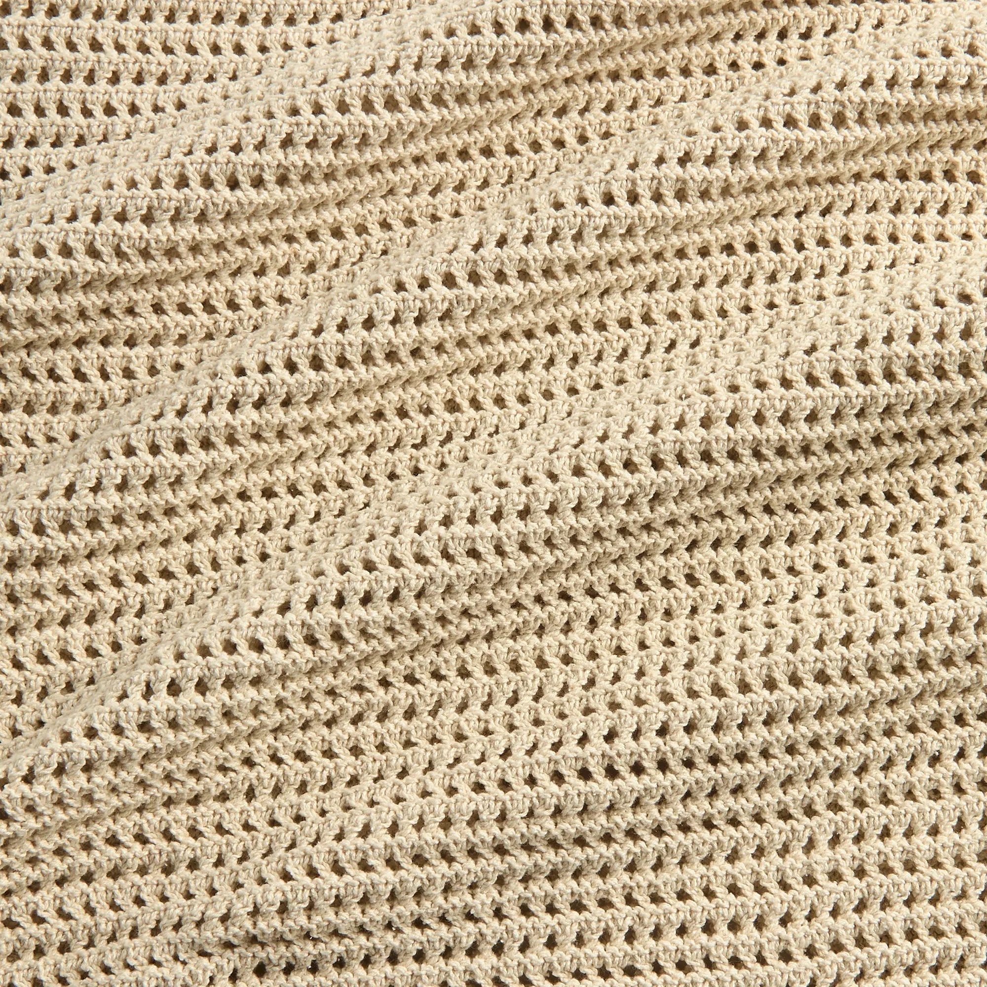 Auralee Tussah Silk Cotton Mesh Knit Skipper Polo - Ivory sold by Kith product image thumbnail 3