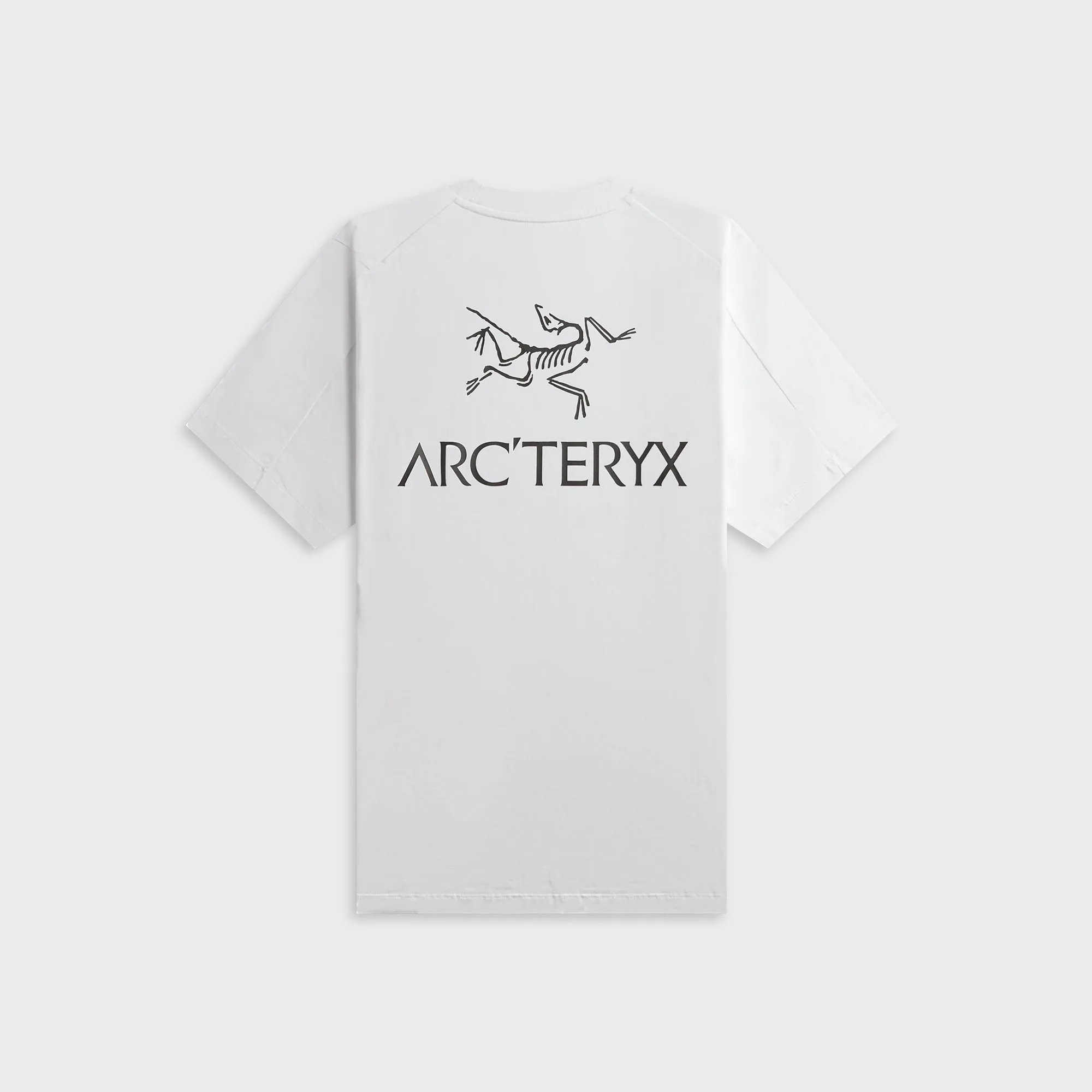 Arc'teryx Kragg SL Cotton Bird Word Short Sleeve Tee - White Light / Black sold by Kith product image thumbnail 2