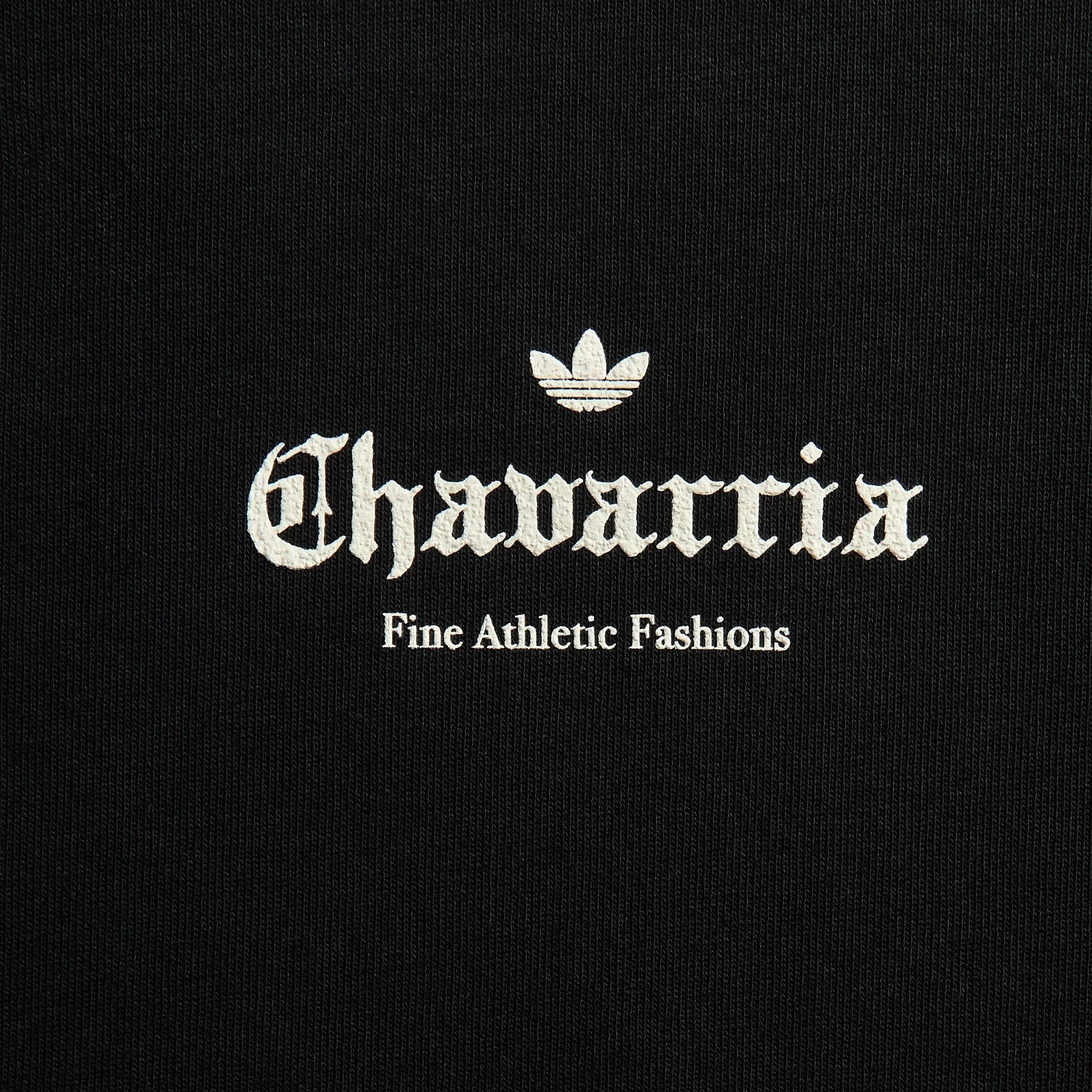 adidas x Willy Chavarria Logo Short Sleeve Tee - Black sold by Kith product image thumbnail 3