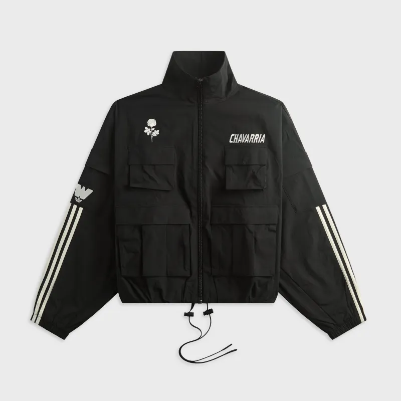 adidas x Willy Chavarria Cargo Track Jacket - Black made by Adidas
