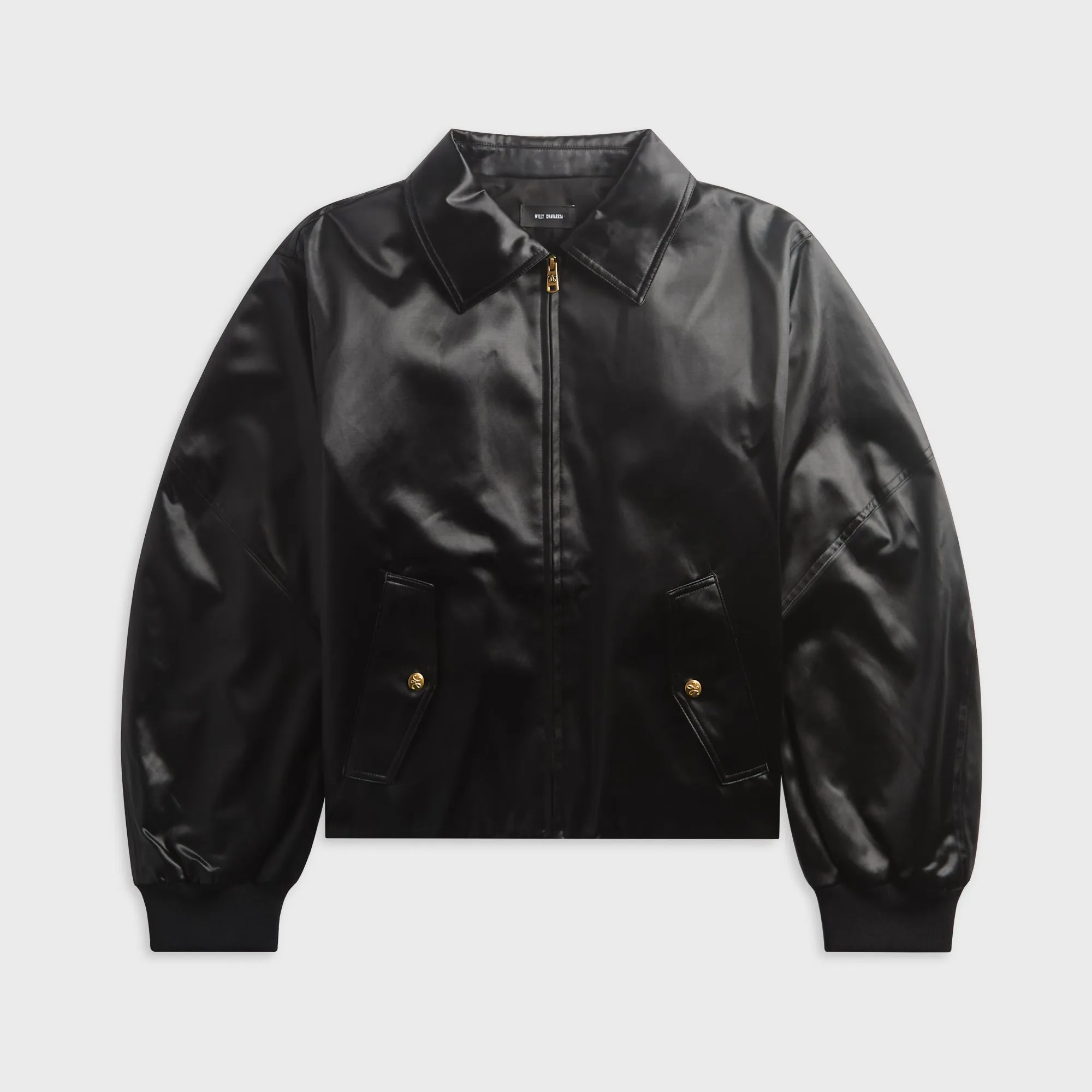 Willy Chavarria Opera Bomber Jacket - Black sold by Kith