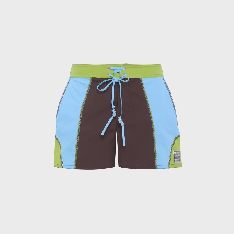 Siedres Venice Color-blocked Drawstring Short - Multi made by Siedres