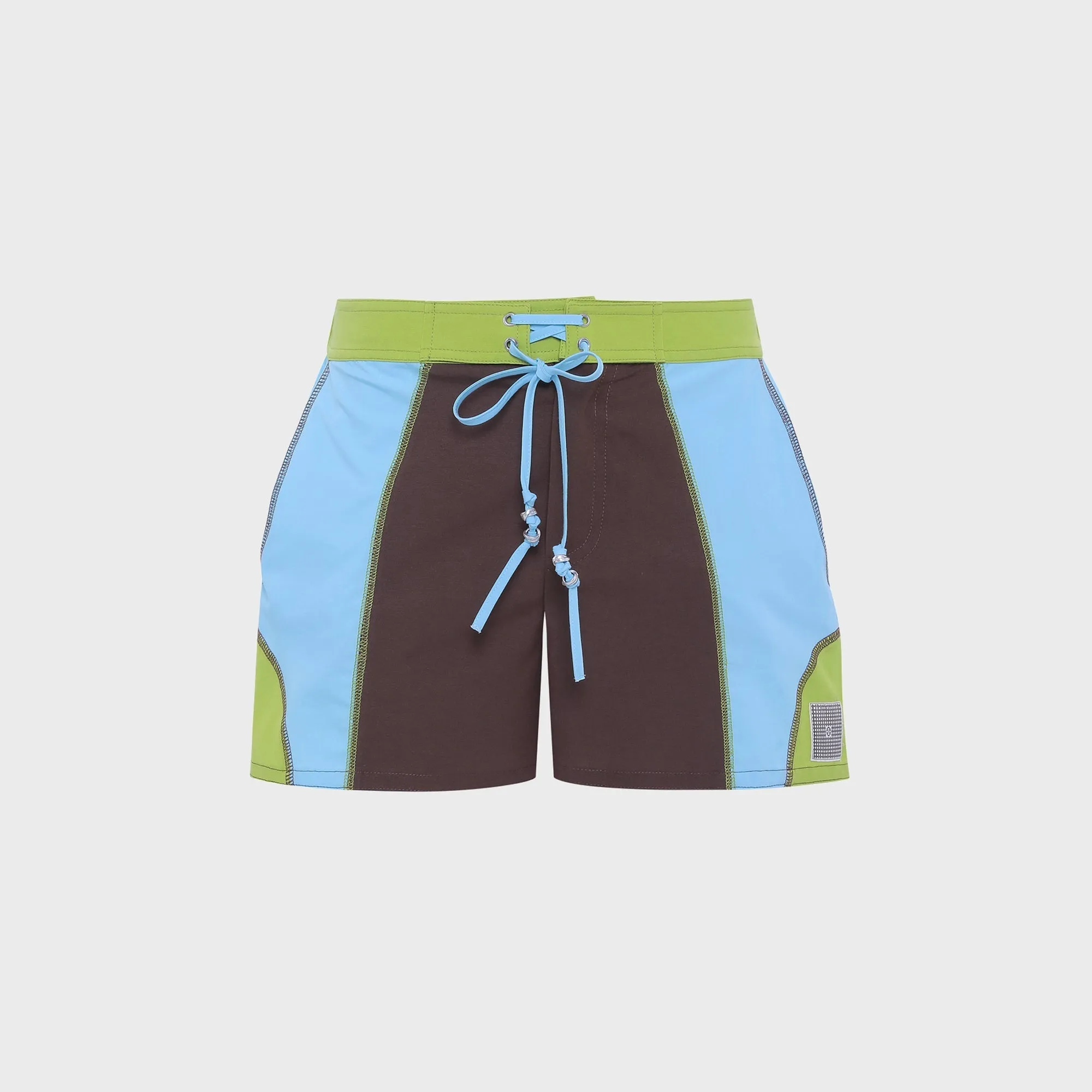 Siedres Venice Color-blocked Drawstring Short - Multi sold by Kith