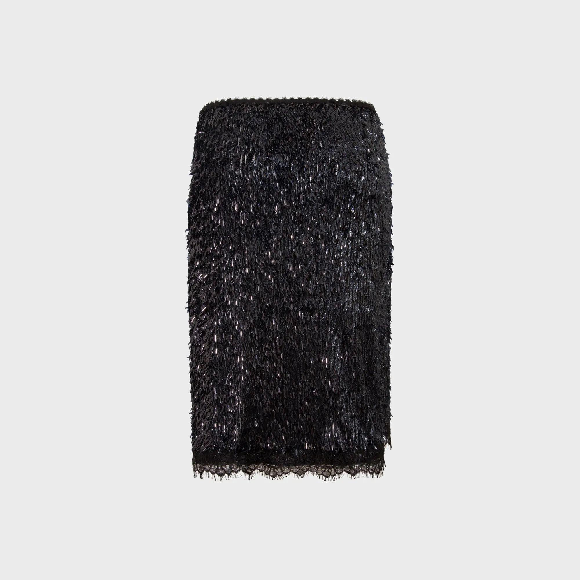 Siedres Bianca Sequin Midi Skirt - Black sold by Kith product image thumbnail 2