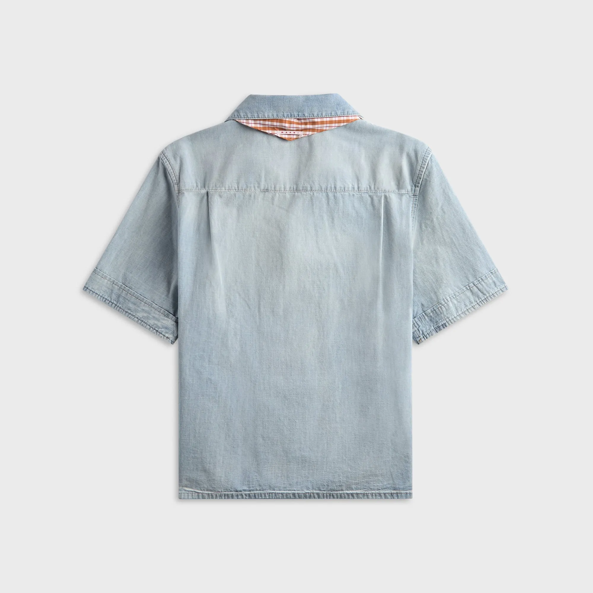 Marni Light Blue Chambray Shirt - Cloud sold by Kith product image thumbnail 2