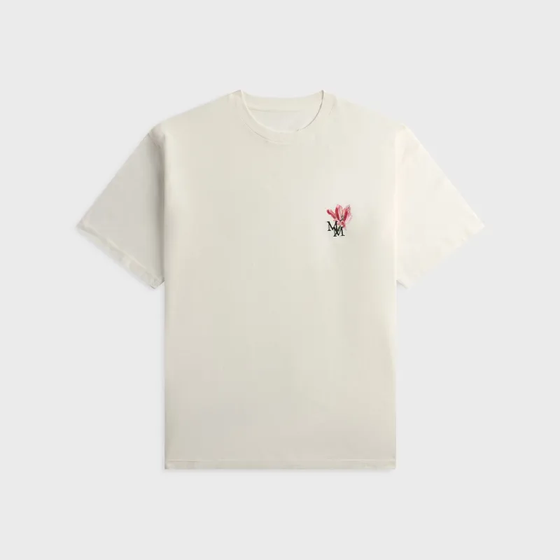 Maison Margiela Floral Print Tee - Off White made by Maison Margiela