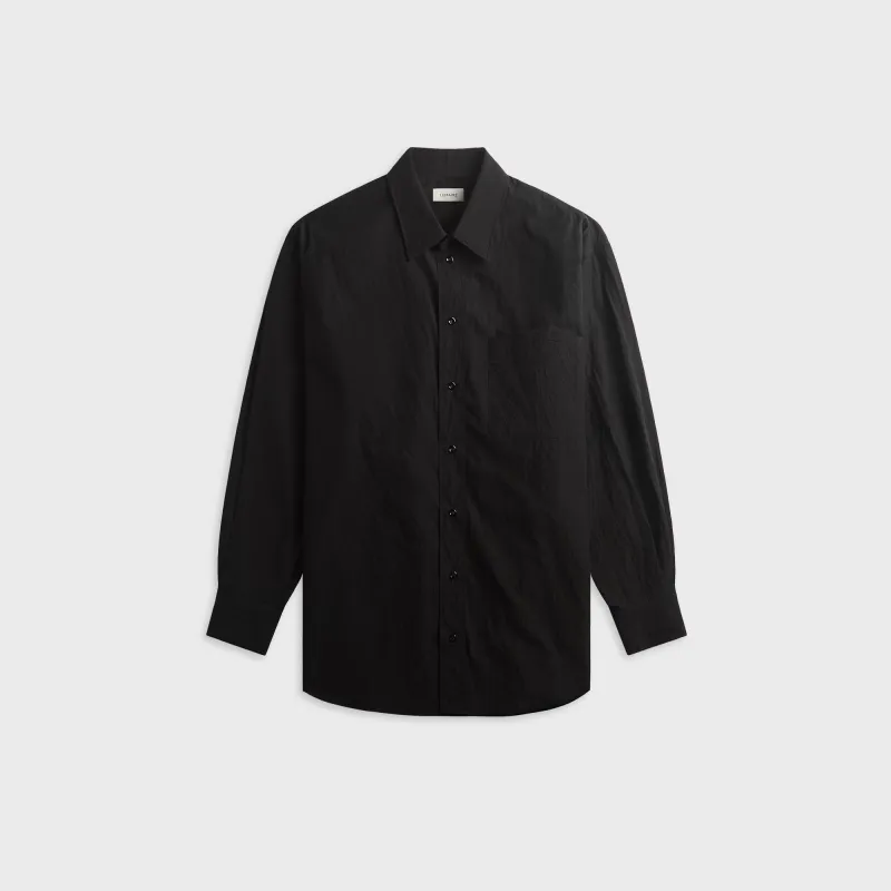 Lemaire Two Pocket Shirt - Black made by Lemaire