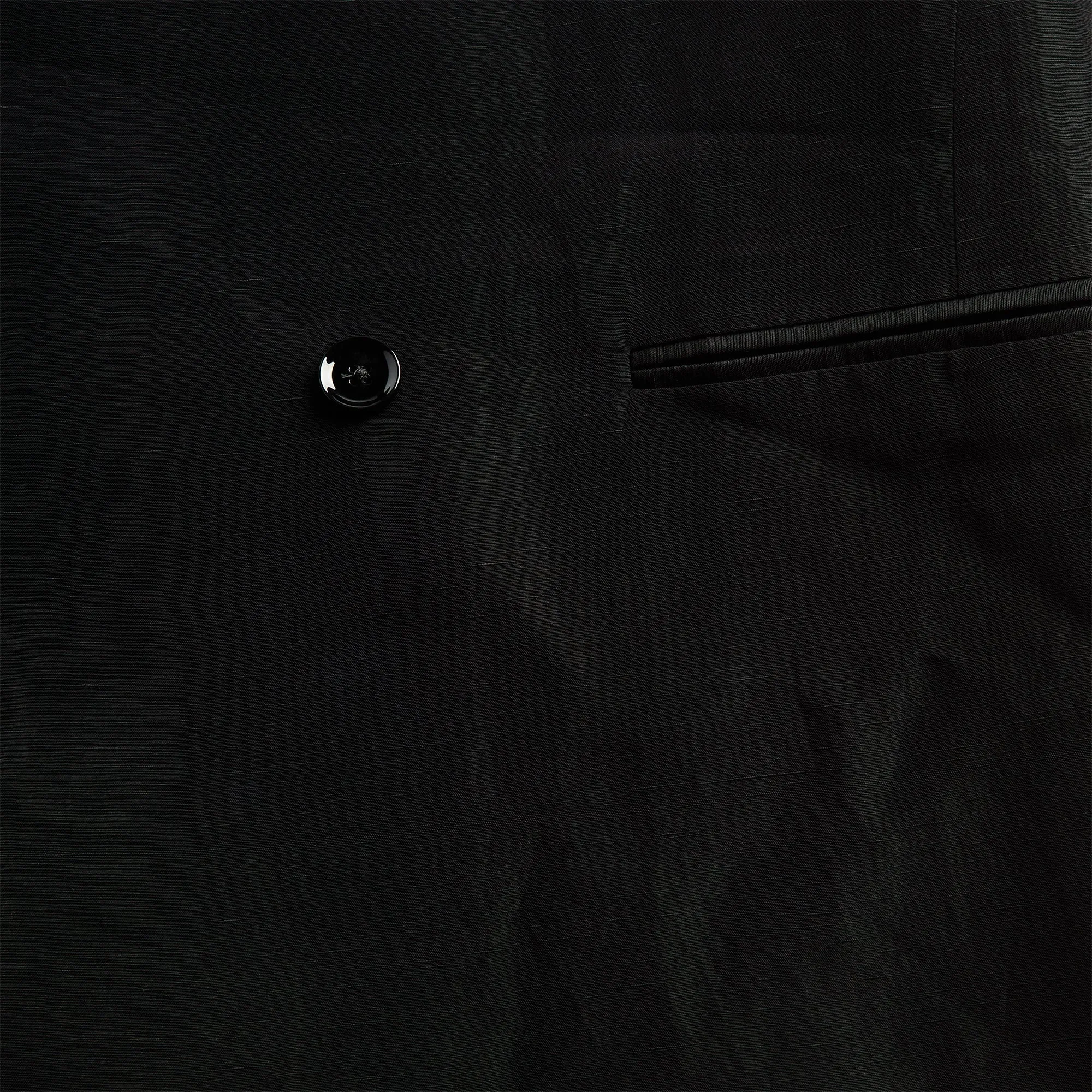 Lemaire Soft Tailoring Double Breasted Coat - Black sold by Kith product image thumbnail 3