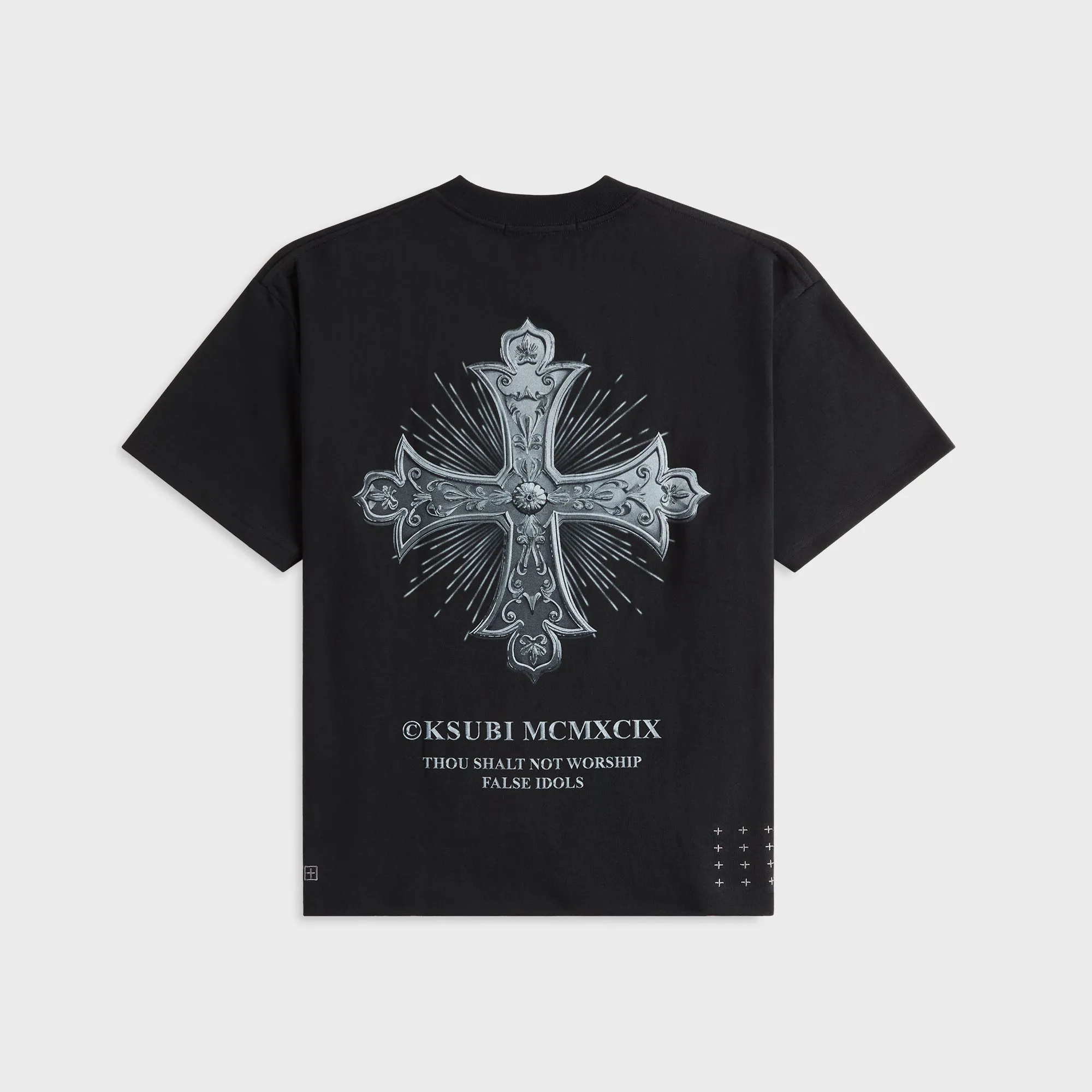 Ksubi False Idols Ekcess Short Sleeve Tee - Jet Black sold by Kith product image thumbnail 2