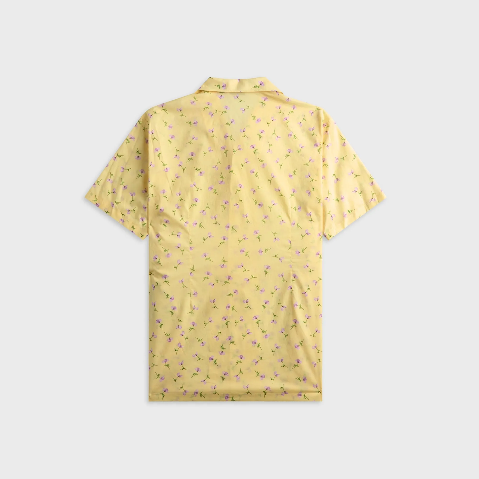 Jil Sander Camp-Collar Printed Cotton Shirt - Pastel Yellow sold by Kith product image thumbnail 2