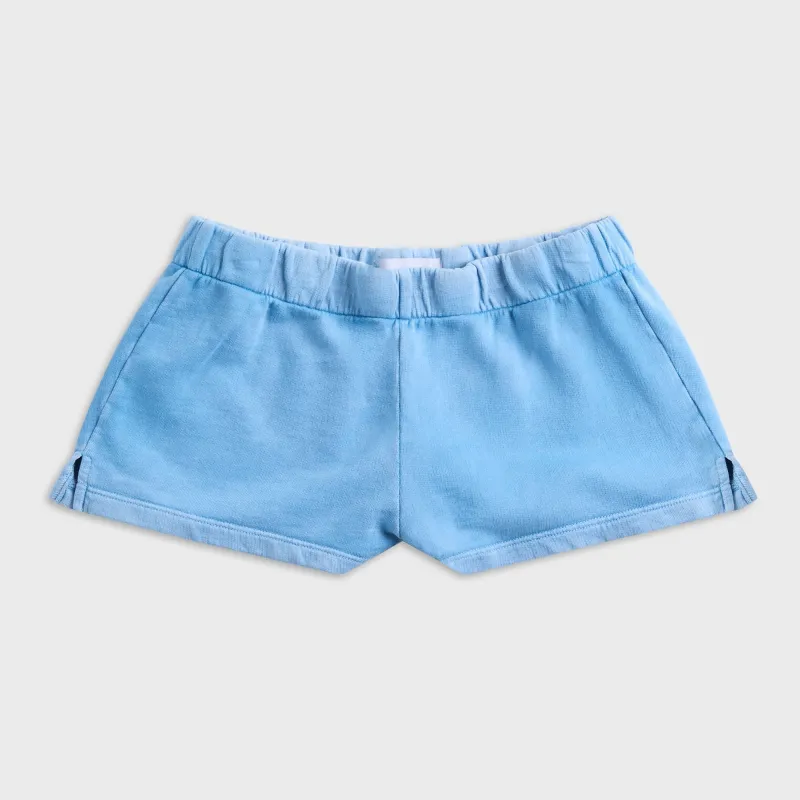 Cotton Citizen the Roma Hot Short - Vintage Azure Blue made by Cotton Citizen