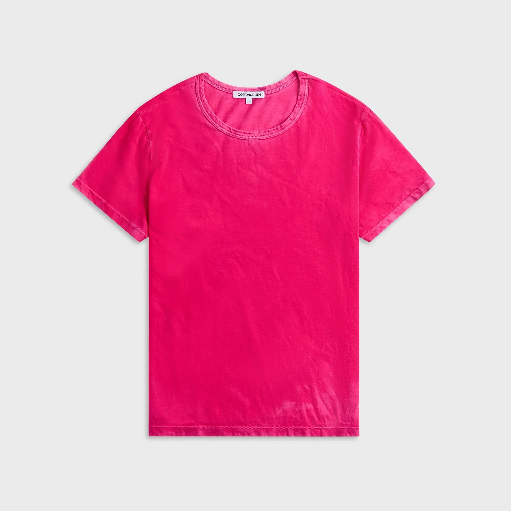 Cotton Citizen Standard Tee - Vintage Royal Fuchsia sold by Kith