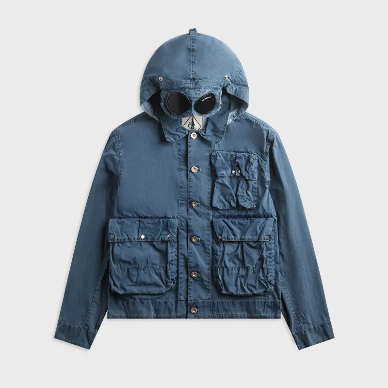 C.P. Company 50 Fili Bleached Multi Pocket Jacket - Stone Bleach made by C.P. Company
