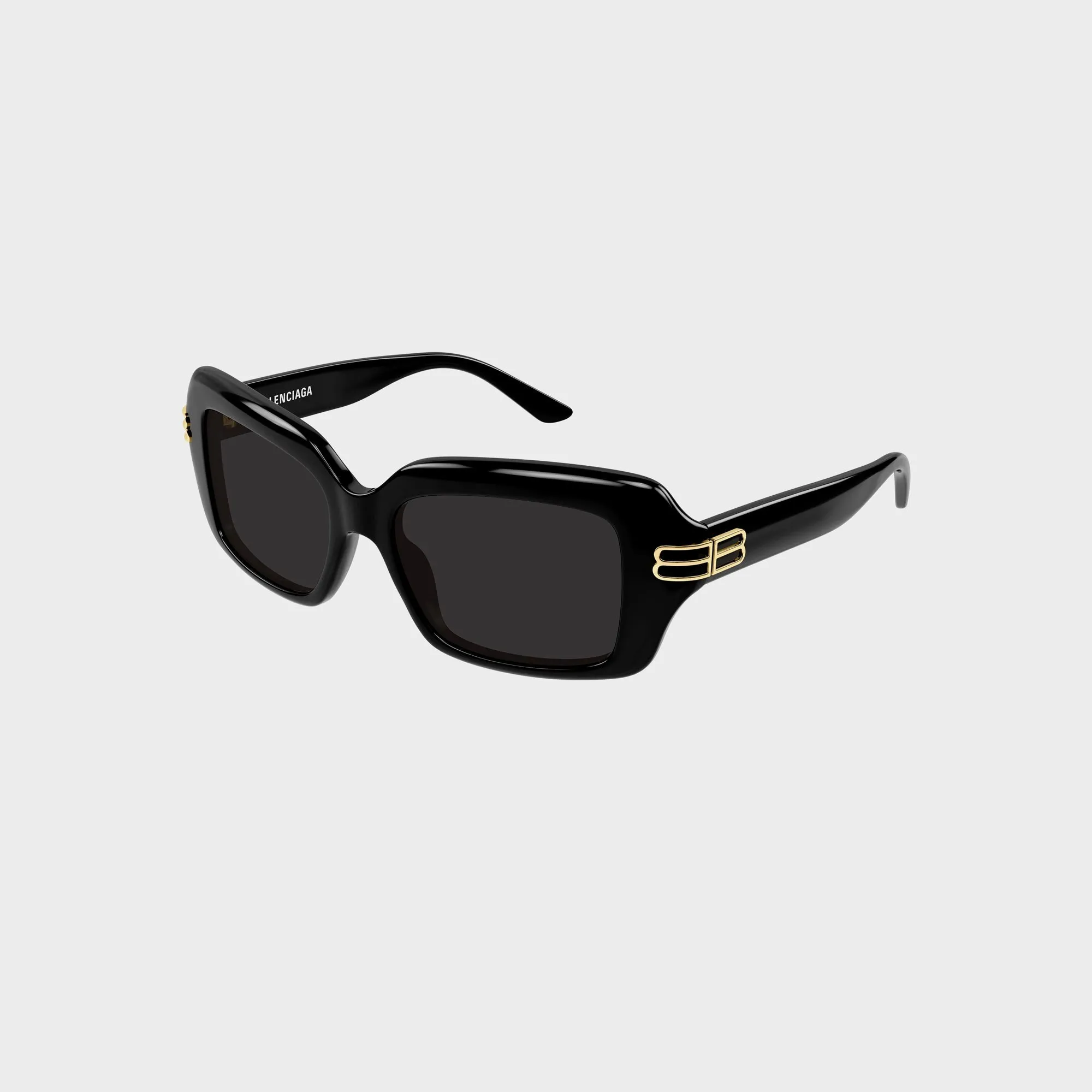 Balenciaga Full Rim Square Sunglasses - Black / Grey sold by Kith product image thumbnail 2