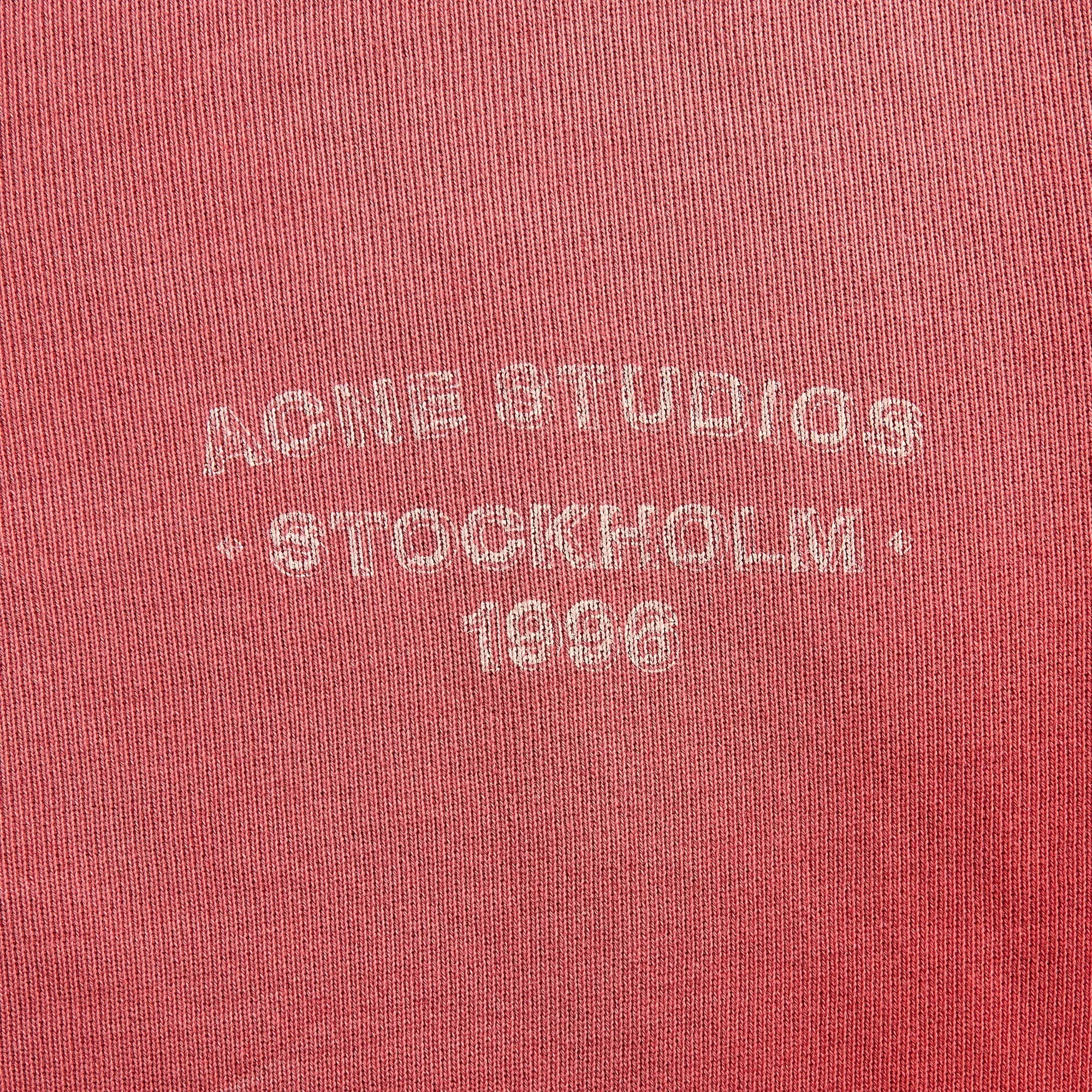 Acne Studios Sprayed Zip Hoodie - Red sold by Kith product image thumbnail 3