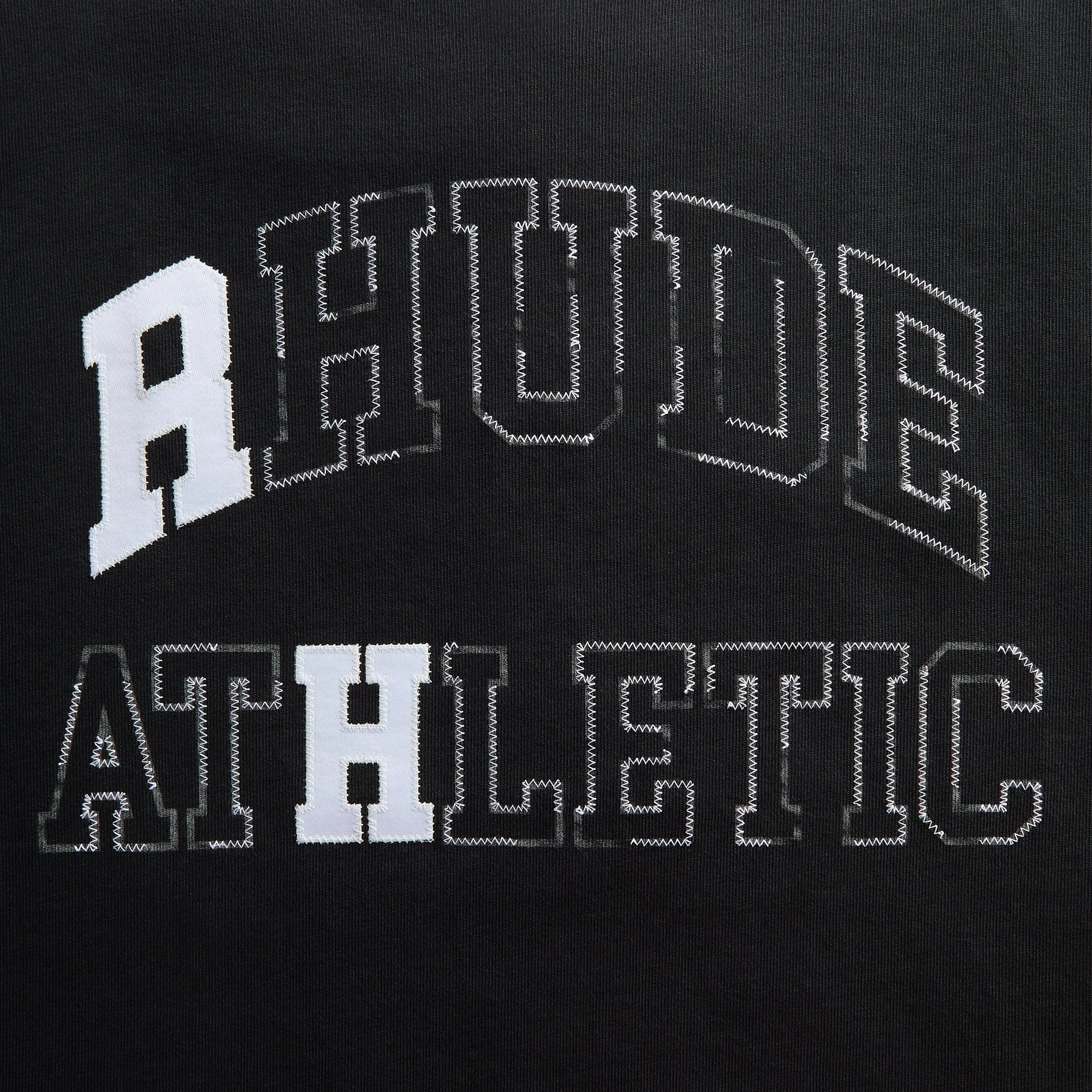 Rhude Athletic Tee - Vintage Black / White sold by Kith product image thumbnail 3