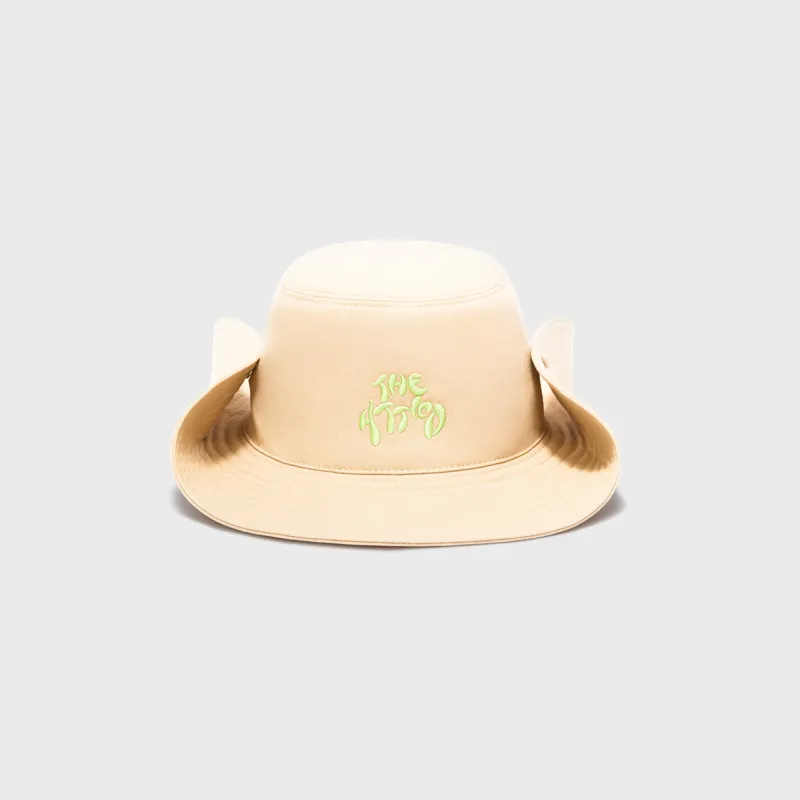 The Attico Beachwear Cap - Faded Ecru made by The Attico
