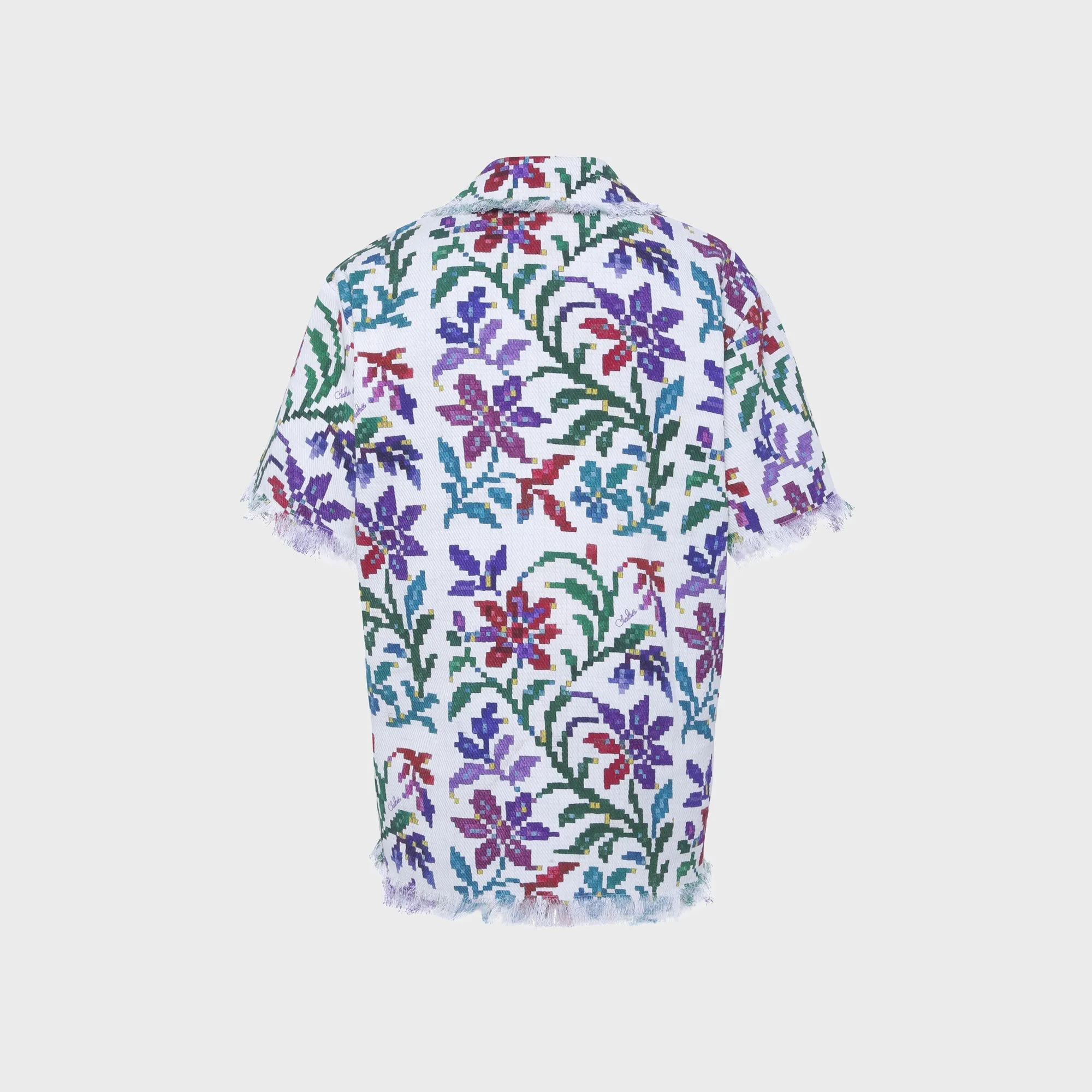Siedres Carlos Lace-Up Polo Shirt - Multi sold by Kith product image thumbnail 2