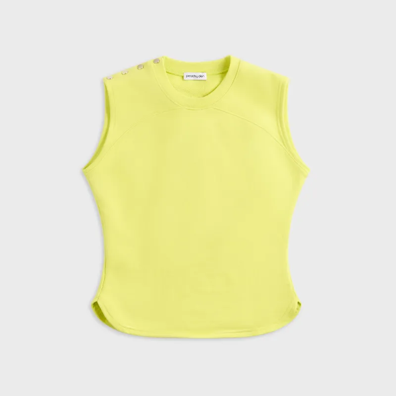Peachy Den Trixie Vest - Highlighter made by Peachy Den