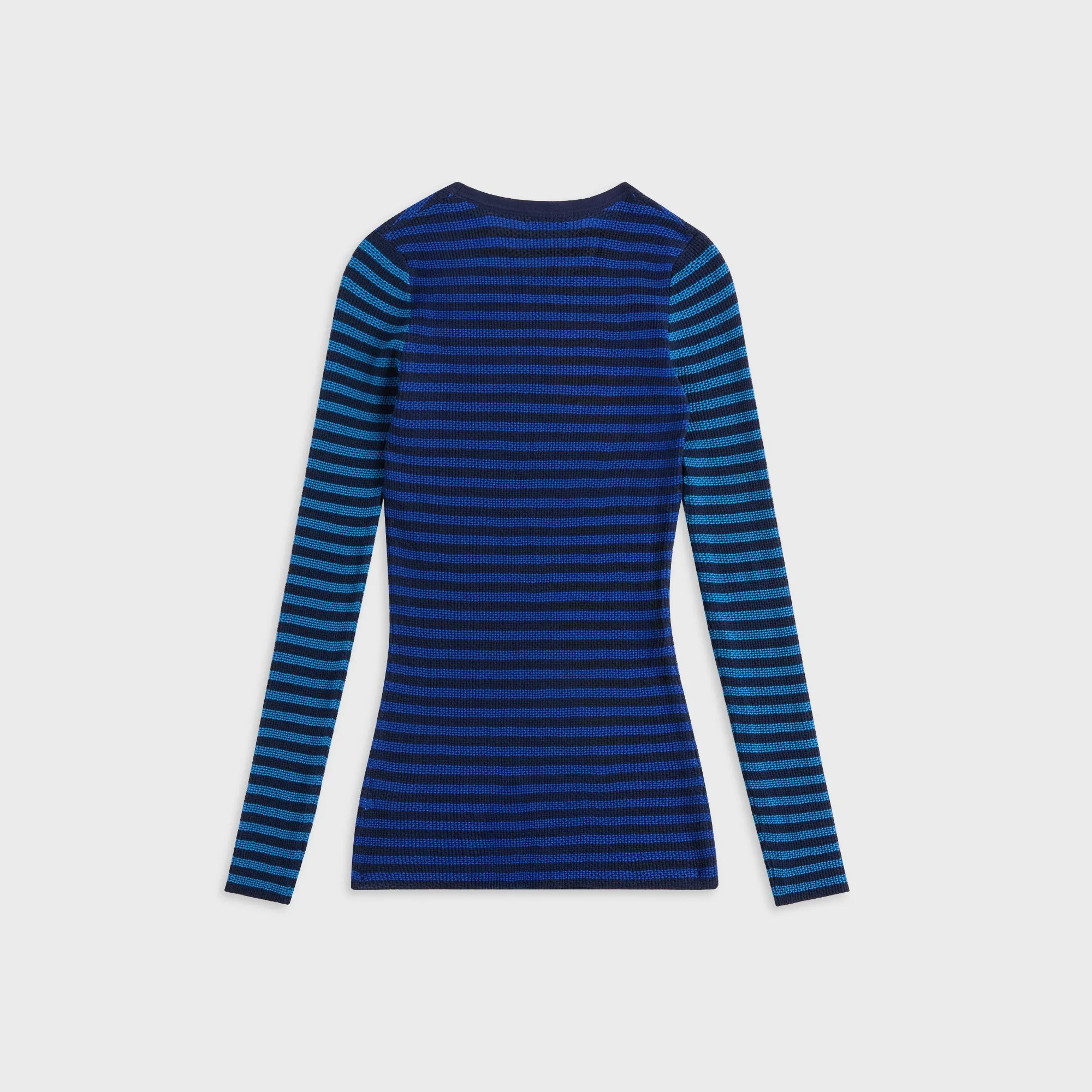 Peachy Den Elise Stripe Long Sleeve Top - Navy Stripe sold by Kith product image thumbnail 2