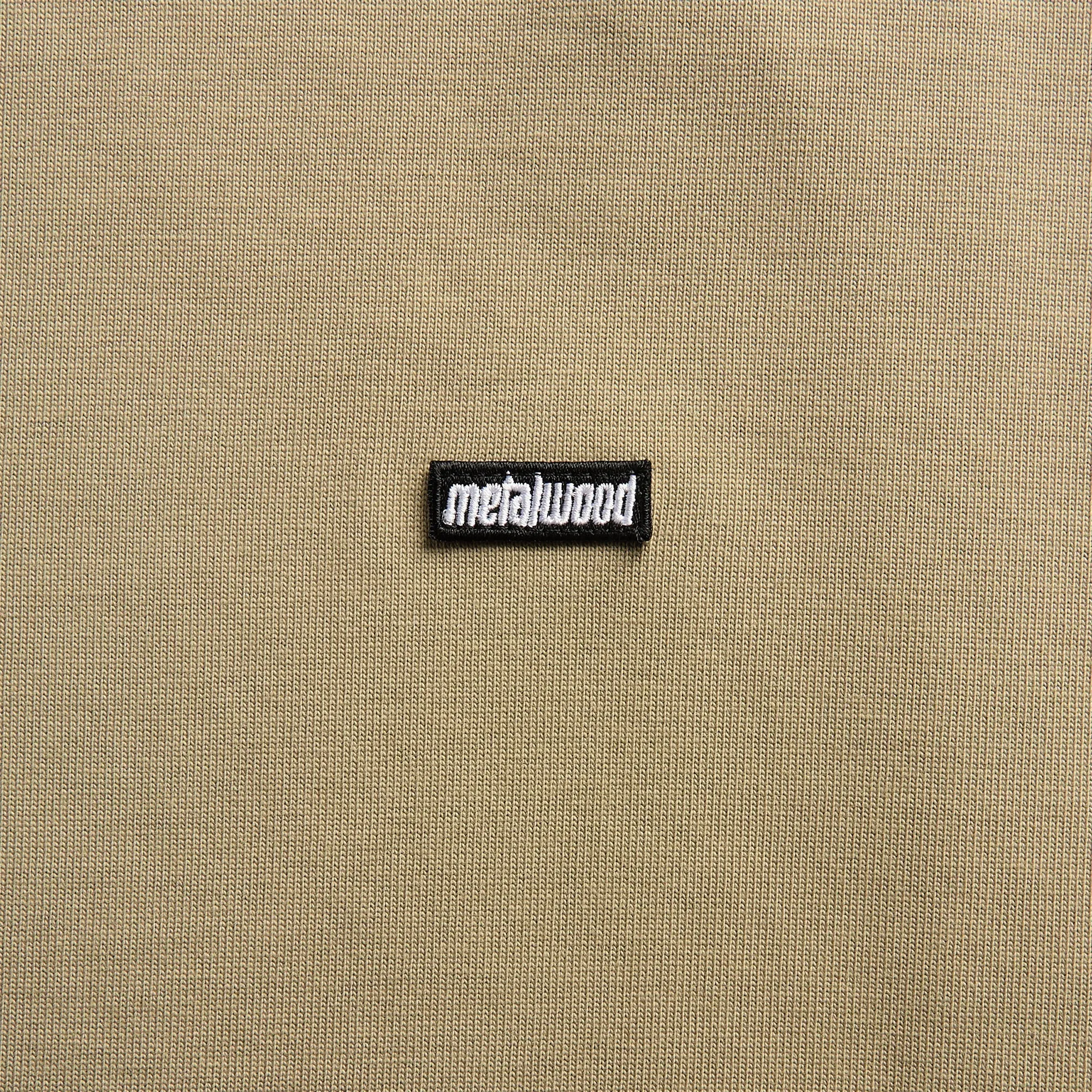 Metalwood Heavyweight Mini Metal Logo Tee - Tar sold by Kith product image thumbnail 3