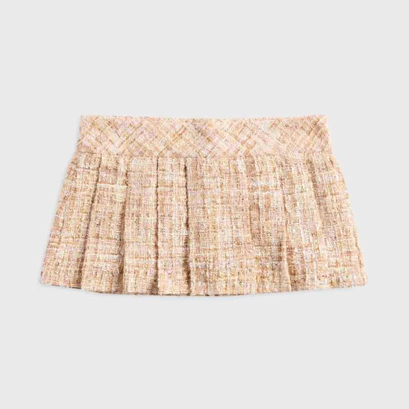 GUIZIO Floriane Mini Skirt - Rose Mist made by Guizio