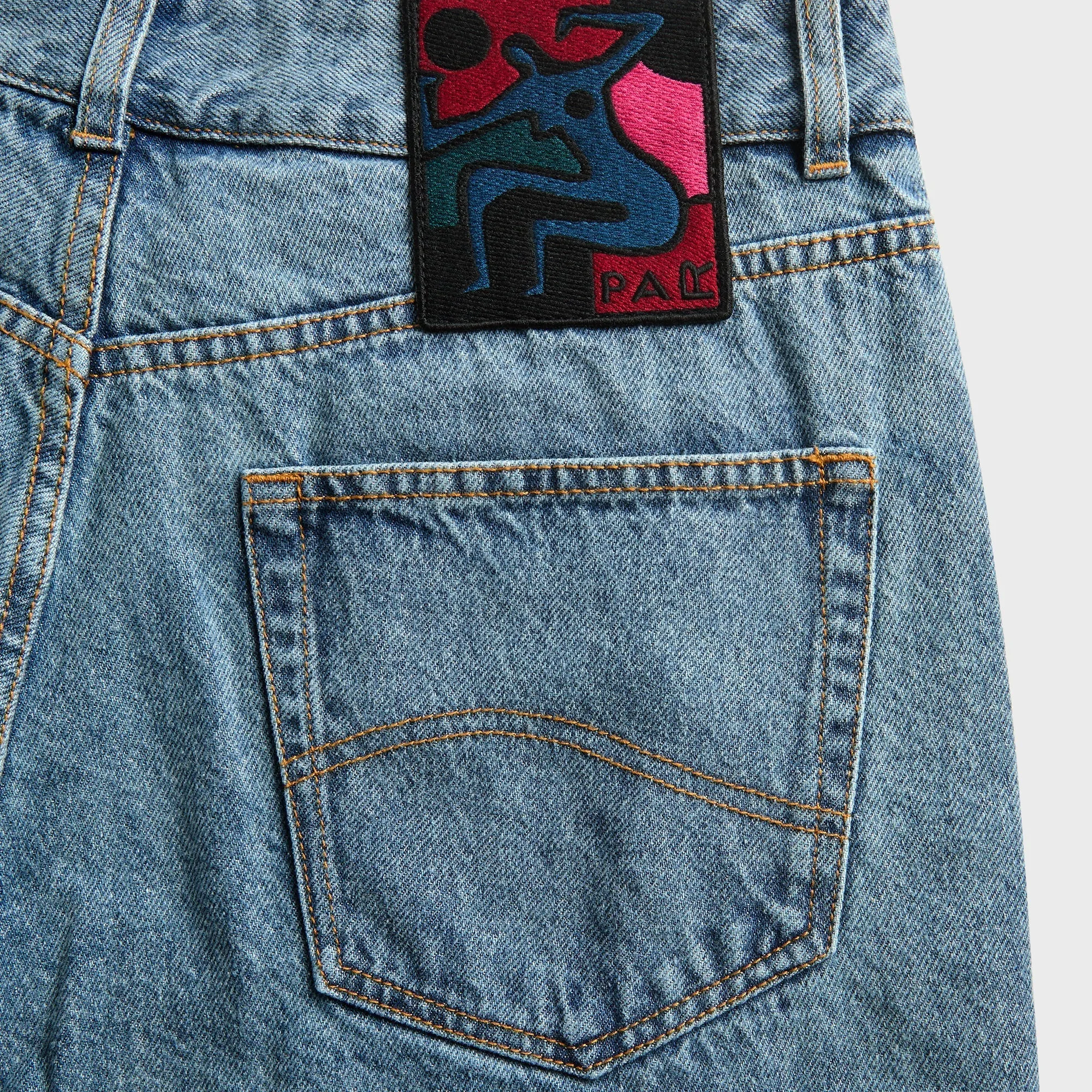 by Parra Washed Up Jean - Washed Blue sold by Kith product image thumbnail 3