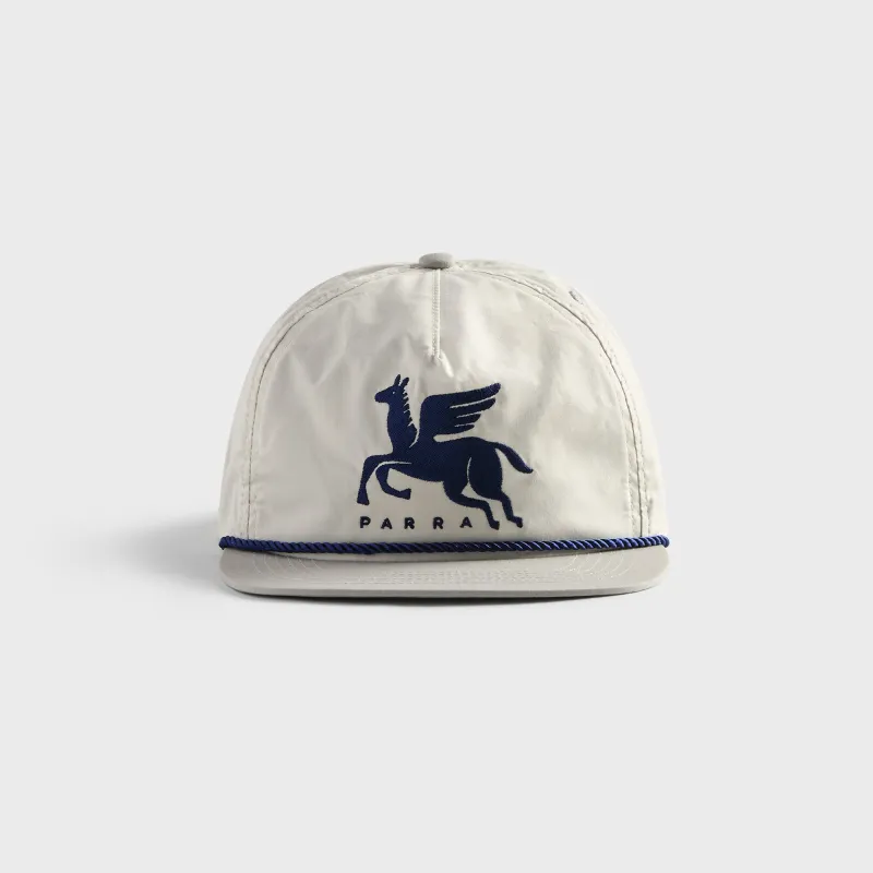 by Parra Gasoline 5 Panel Cap - Grey made by by Parra