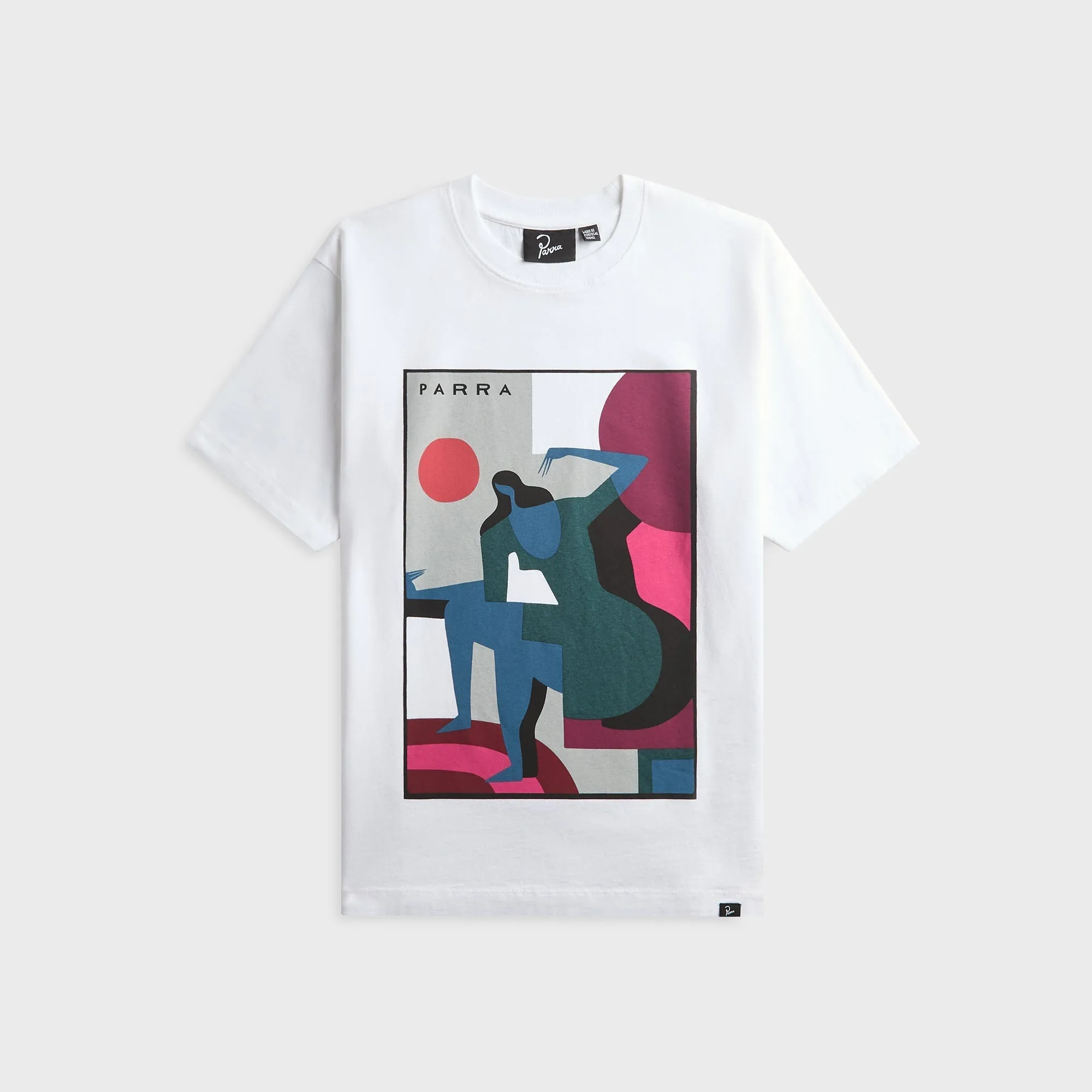 by Parra Ball To The Face Tee - White sold by Kith