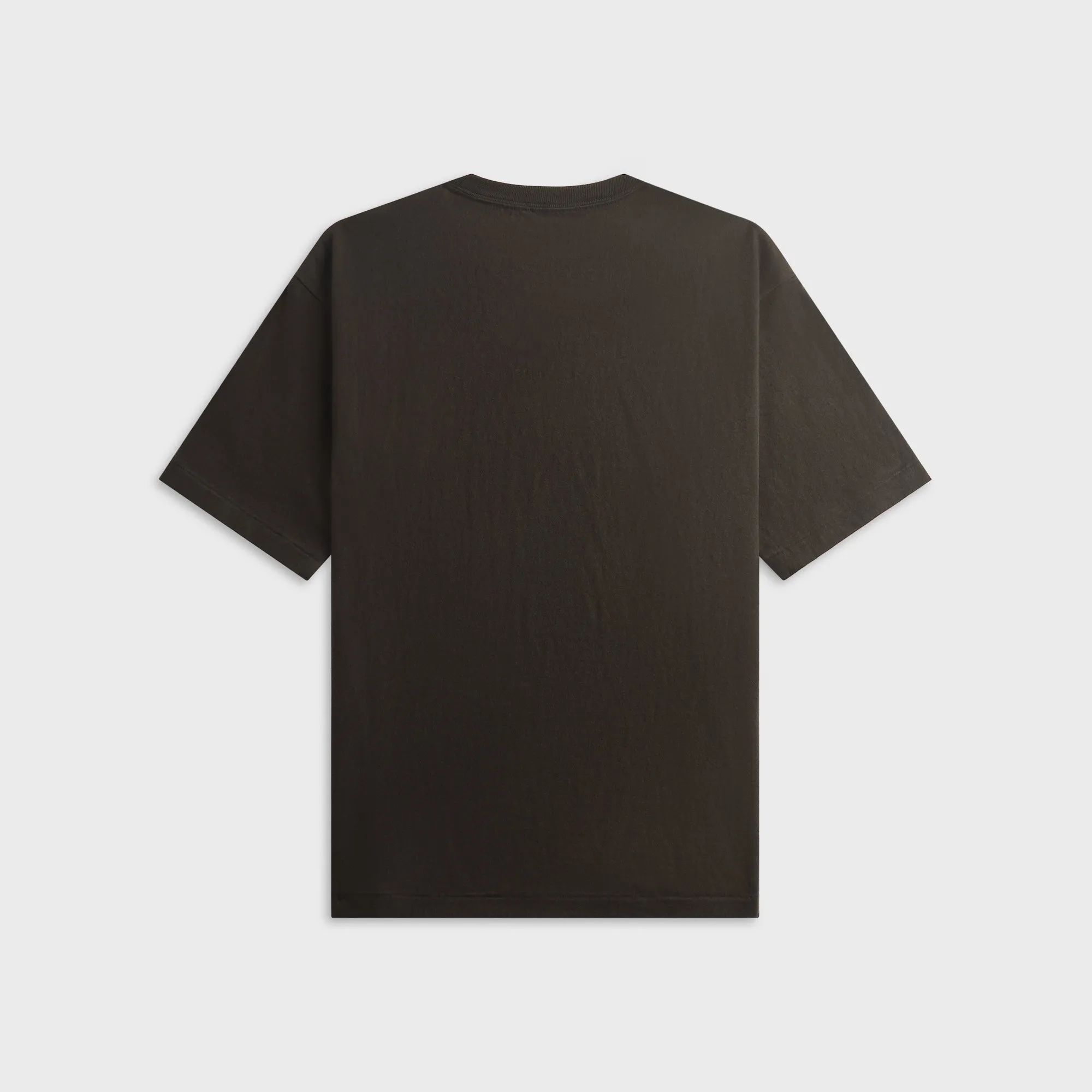 Auralee Brushed Organic Cotton Jersey Tee - Ink Black sold by Kith product image thumbnail 2