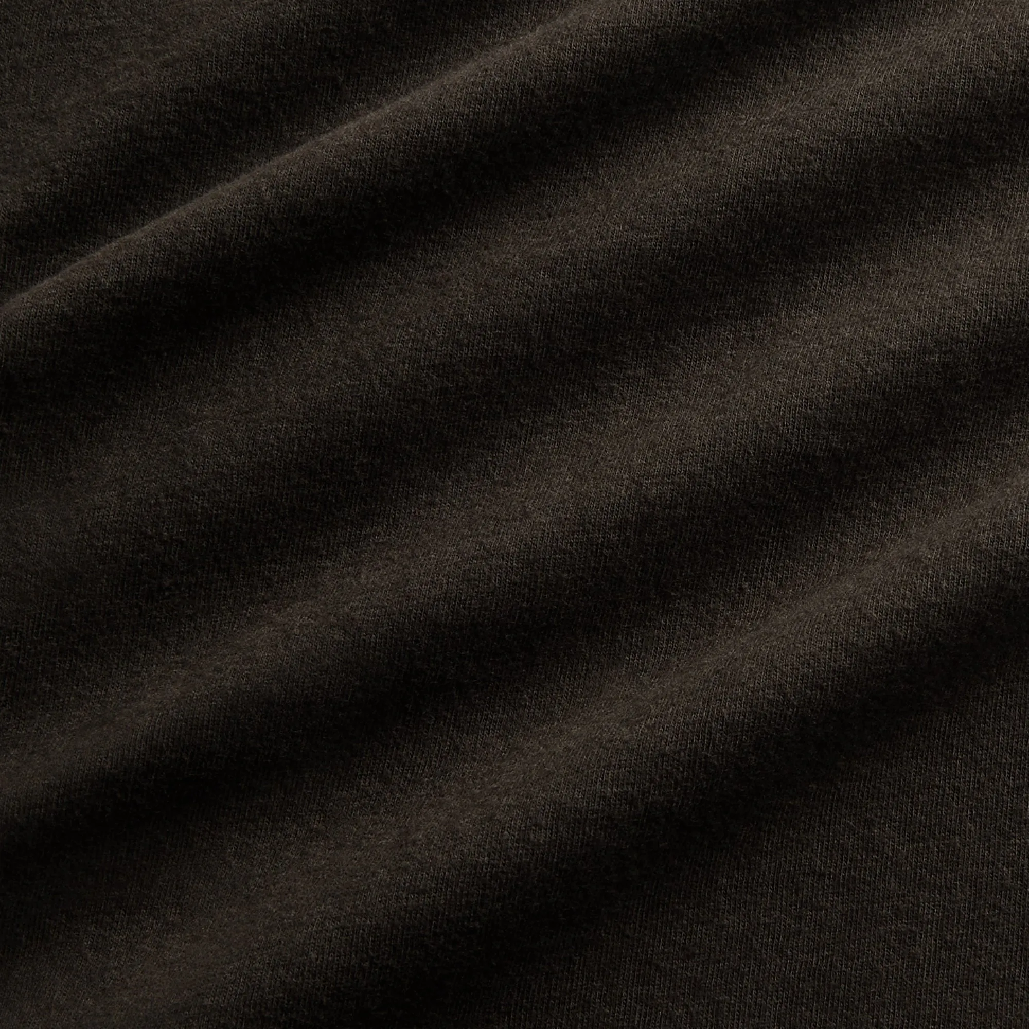 Auralee Brushed Organic Cotton Jersey Tee - Ink Black sold by Kith product image thumbnail 3