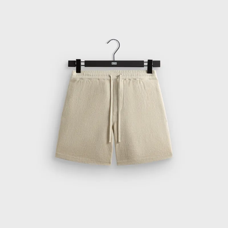 Kith Soft Woven Curtis Short - Waffle made by Kith