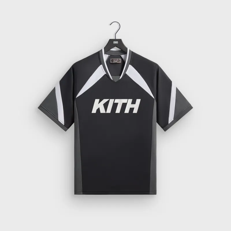 Kith Otto Mesh Chase II Jersey - Black made by Kith