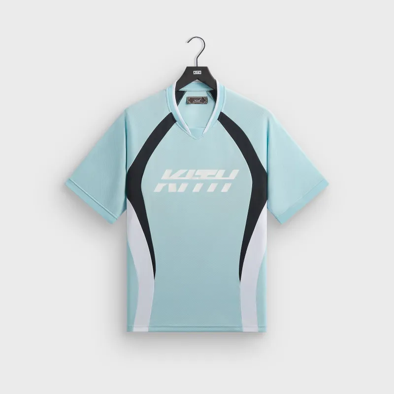 Kith Otto Mesh Chase Jersey - Crystal made by Kith
