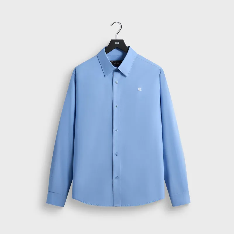 Kith Poplin Georgie Shirt - Millstream made by Kith