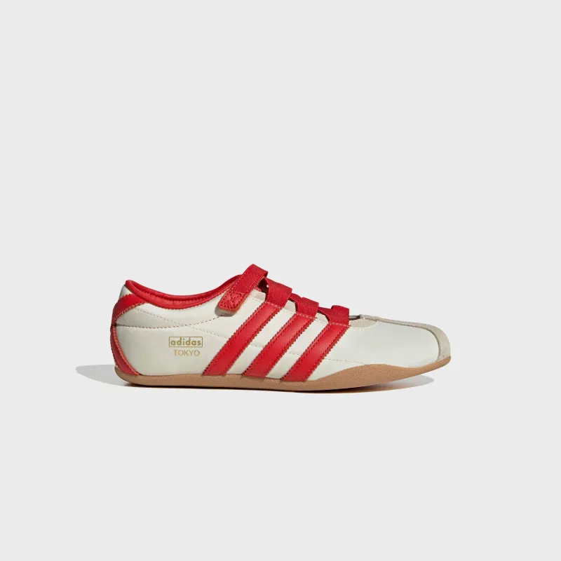adidas WMNS Tokyo Mary Jane - Cream White / Red / Gold Metallic made by Adidas