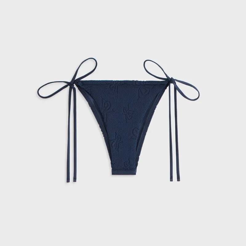 Kith Women Tova Crest Tie Bottom - Nocturnal made by Kith