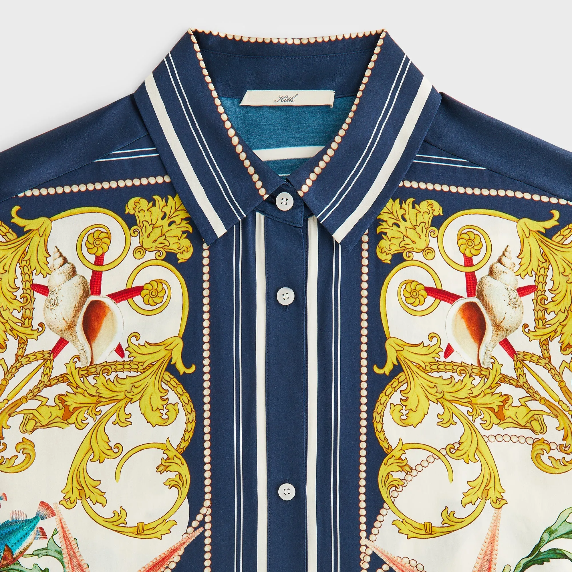 Kith Women Mari Atlantis Shirt - Nocturnal sold by Kith product image thumbnail 4